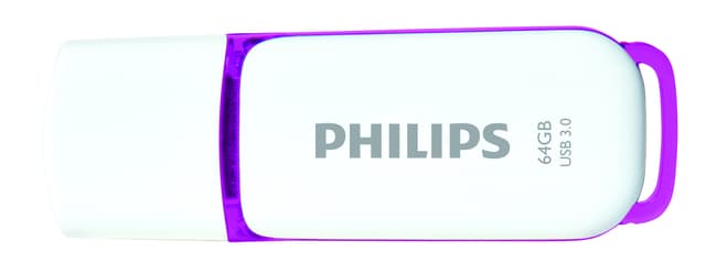 USB stick 3.0 Philips Snow USB-A 64GB paars 2