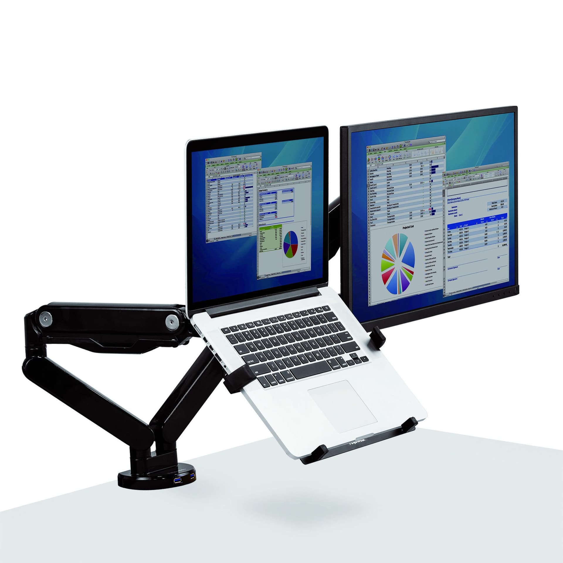 Laptopaccessoire Fellowes voor arm 3