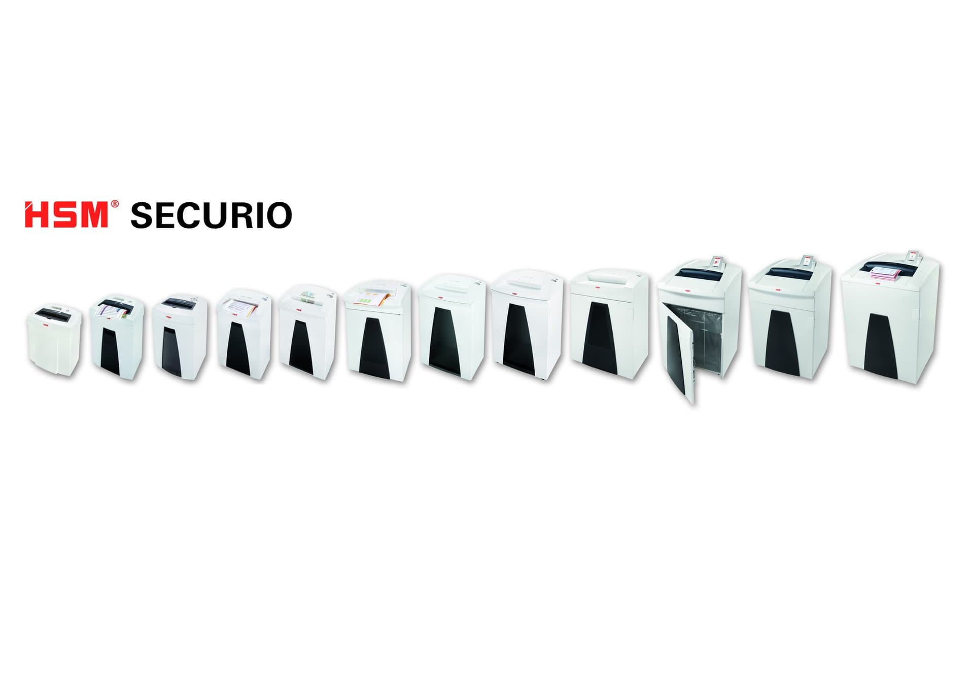 Papiervernietiger HSM Securio B22 stroken 3.9mm 5