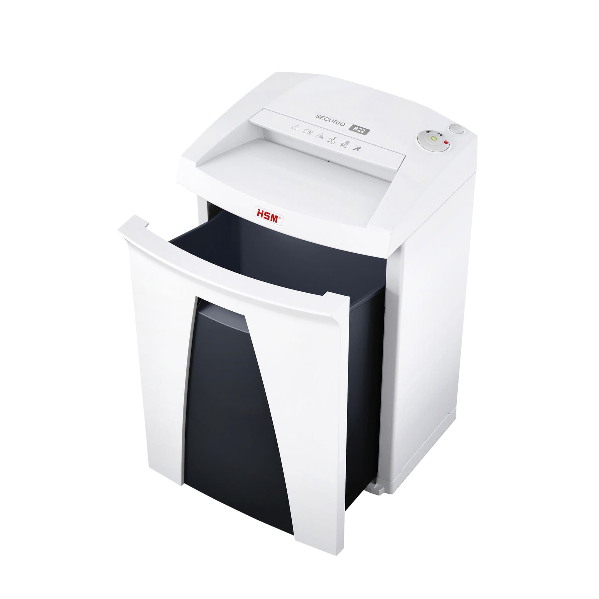 Papiervernietiger HSM Securio B22 stroken 3.9mm 3