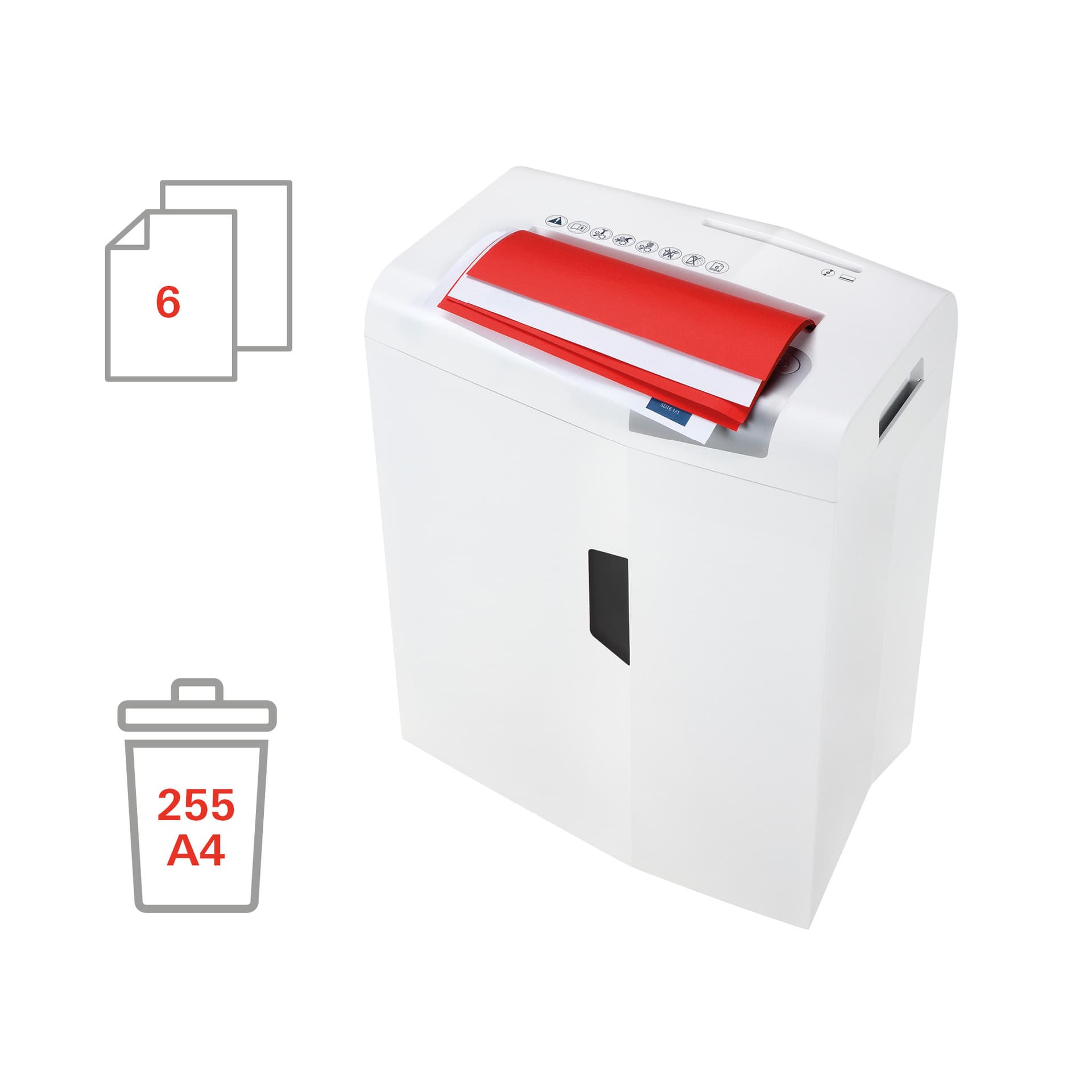 Papiervernietiger HSM shredstar X6pro snippers 2x15mm 4