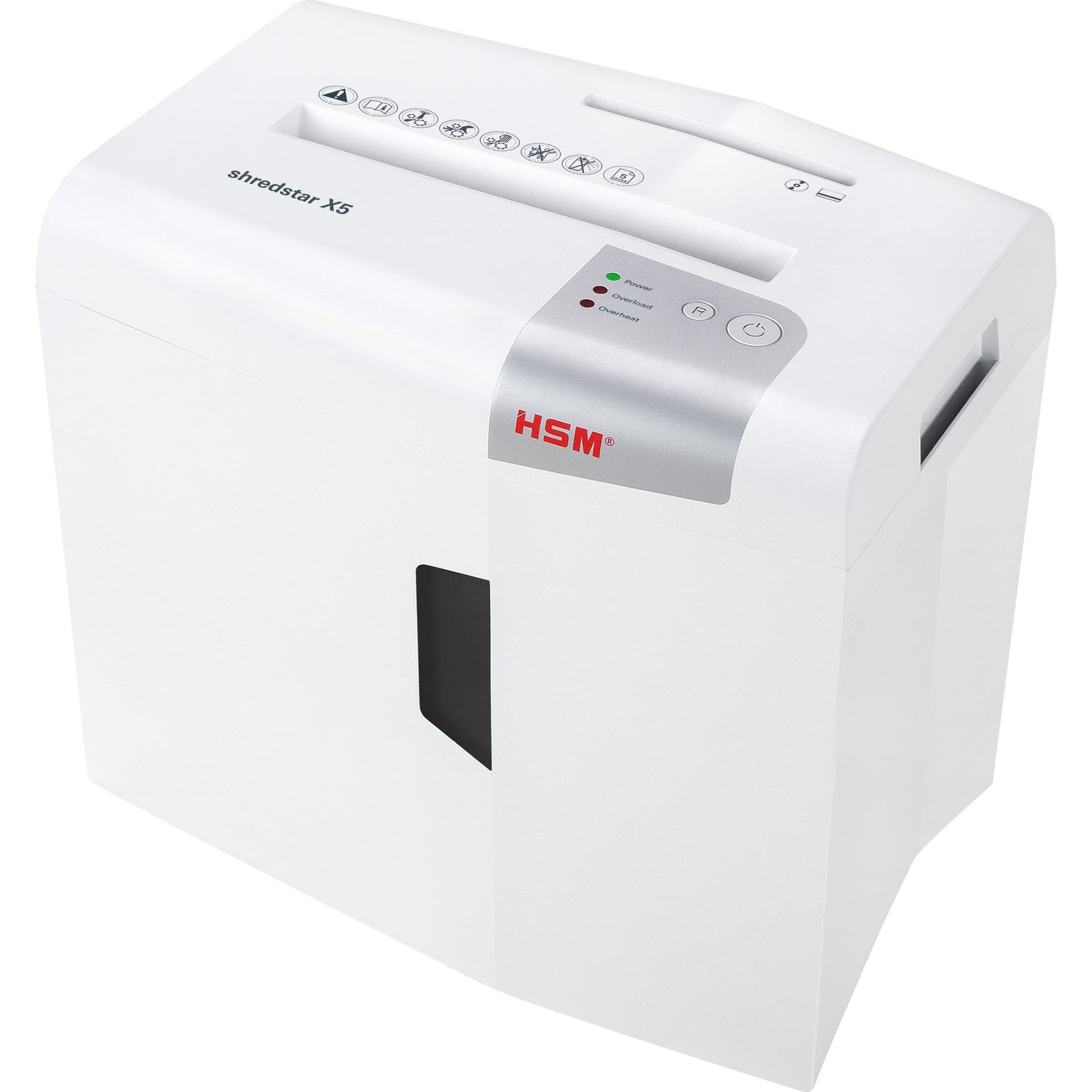 Papiervernietiger HSM shredstar X5 snippers 4.5x30mm