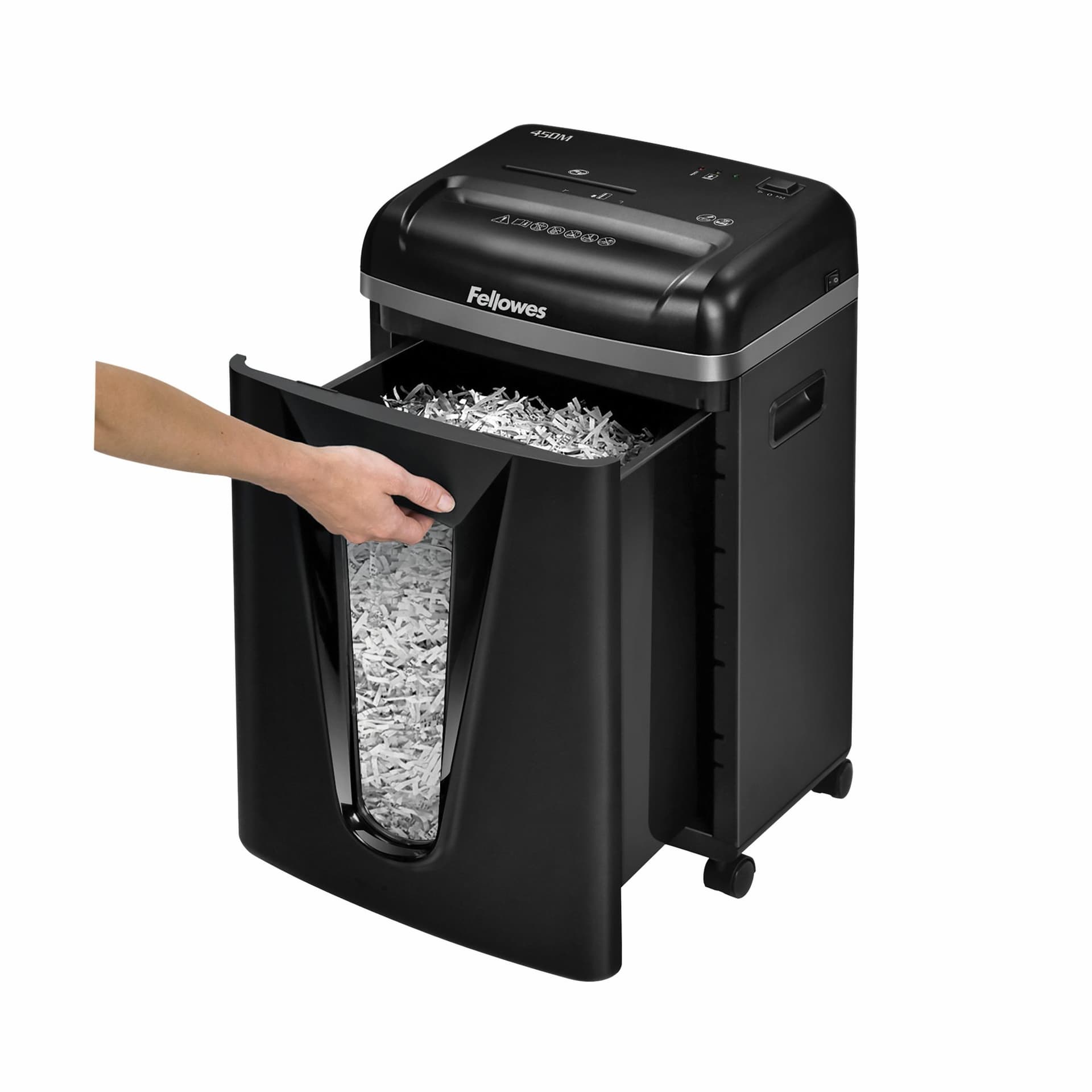 Papiervernietiger Fellowes Powershred 450M snippers 2x12mm 5