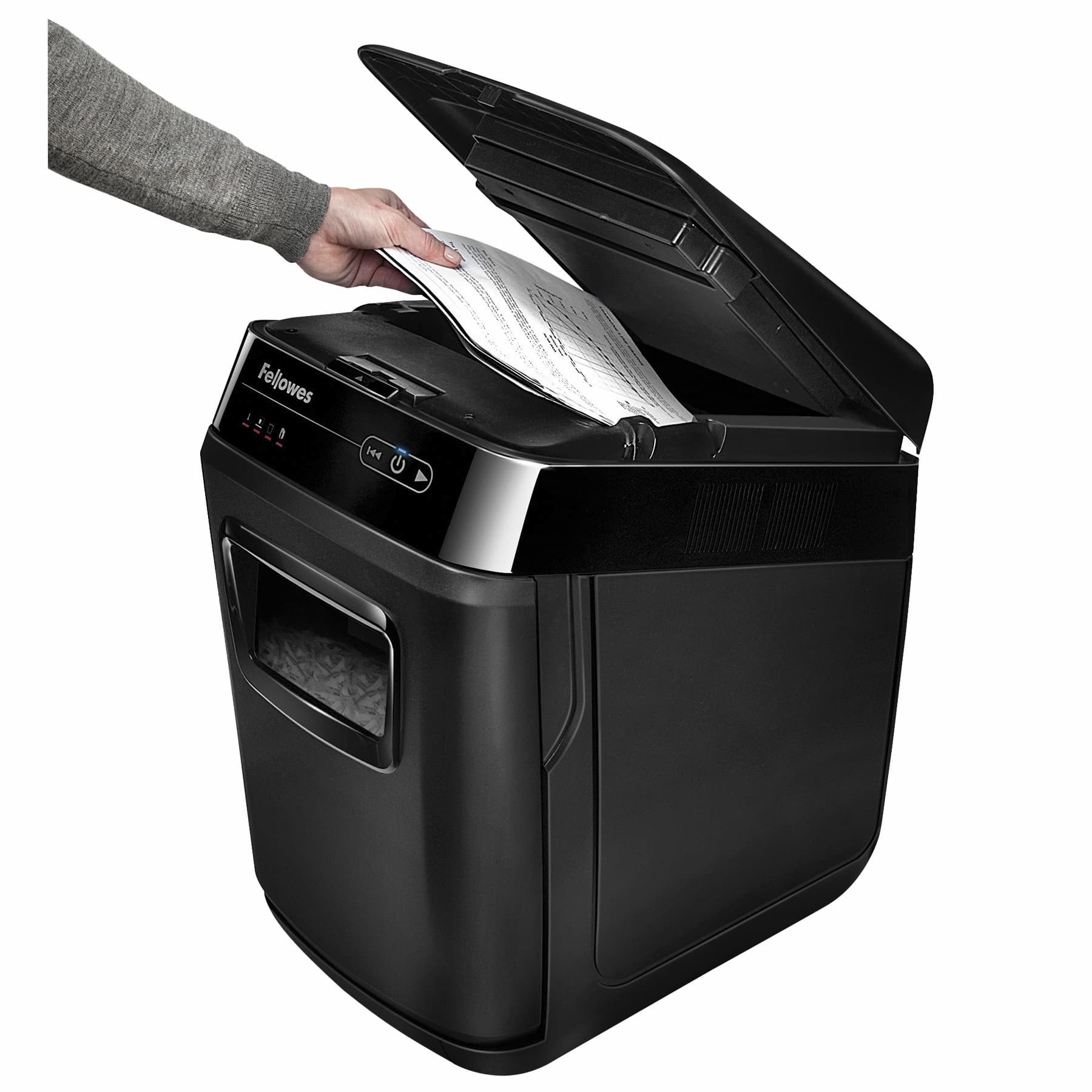 Papiervernietiger Fellowes Automax 200M snippers 2x14mm 4