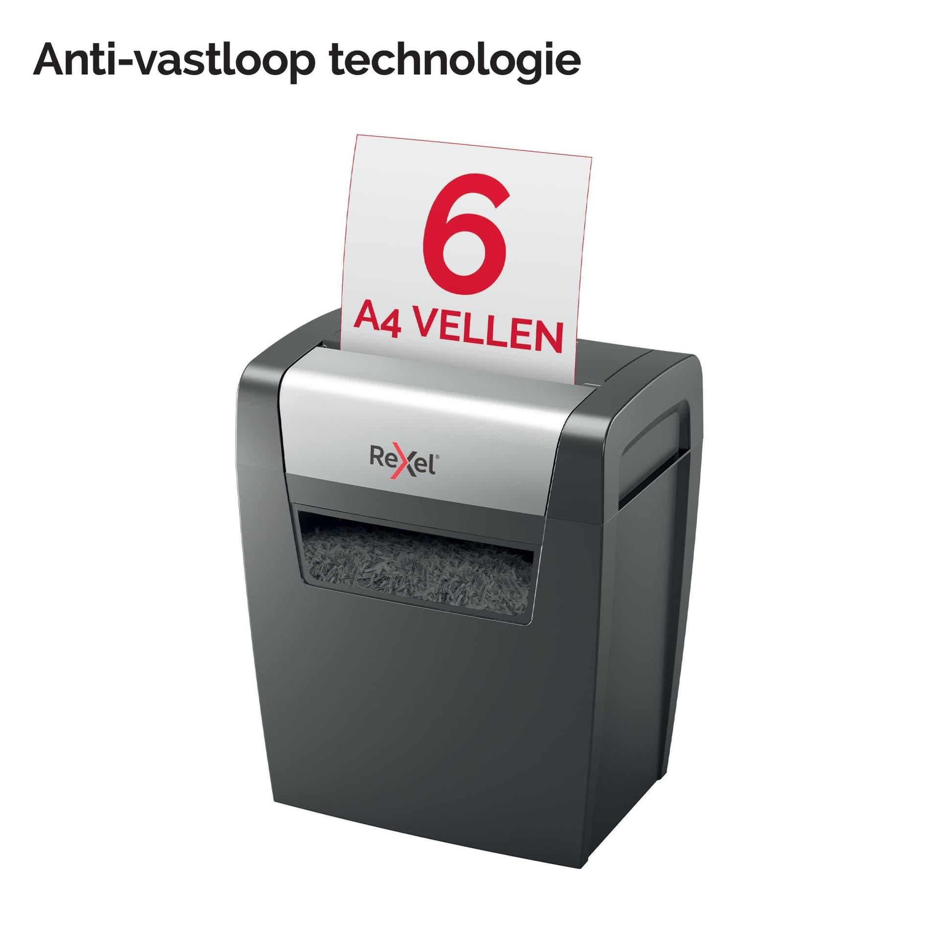 Papiervernietiger Rexel Momentum X406 snippers 4x28mm 4