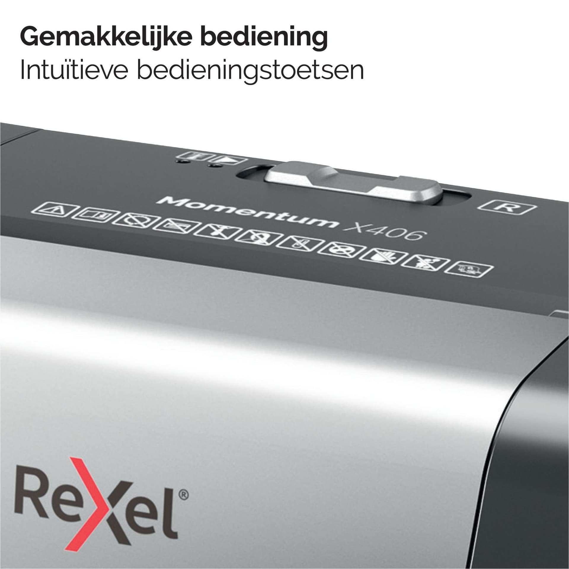 Papiervernietiger Rexel Momentum X406 snippers 4x28mm 6