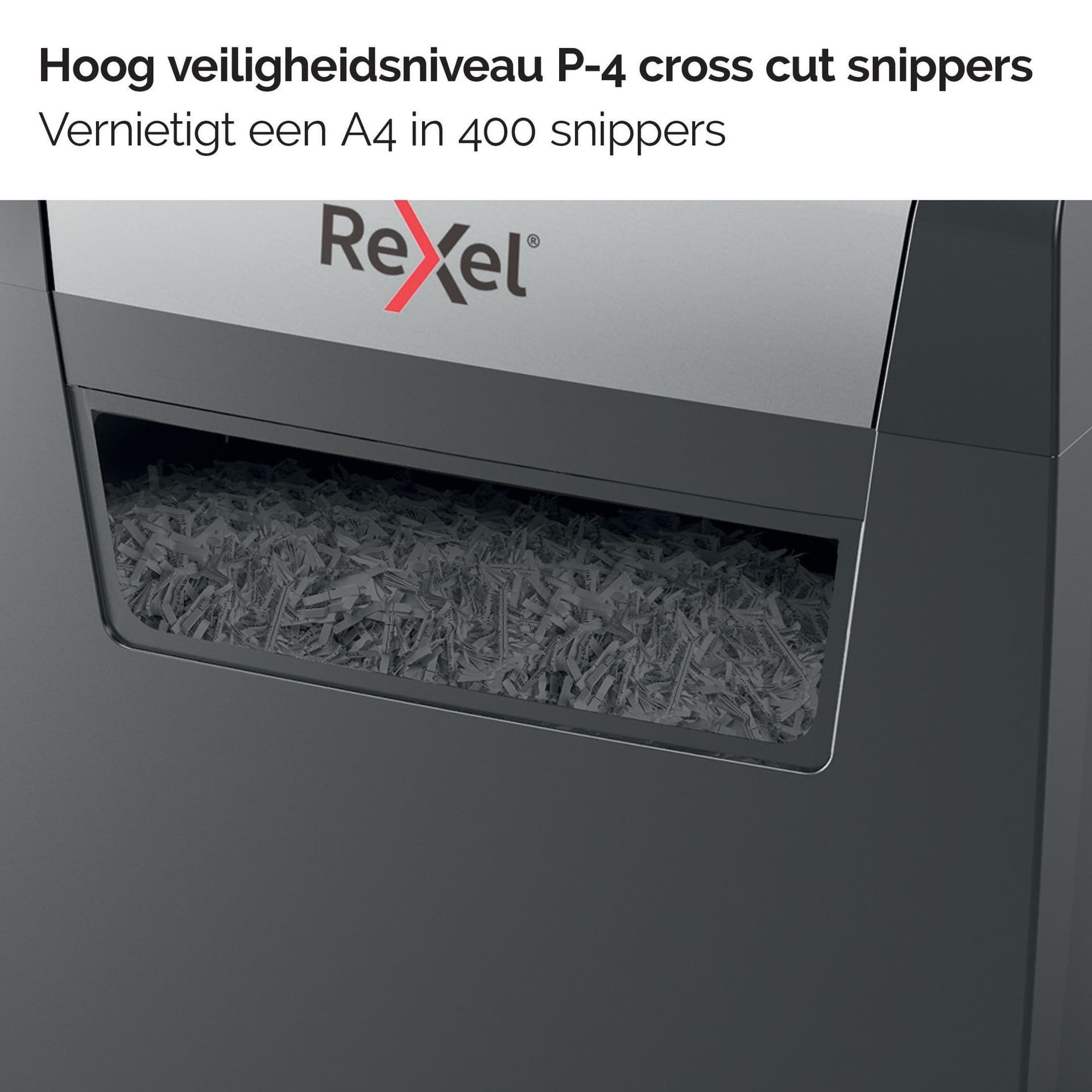 Papiervernietiger Rexel Momentum X406 snippers 4x28mm 7
