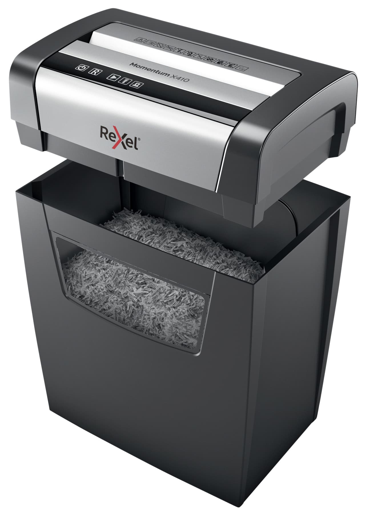 Papiervernietiger Rexel Momentum X410 snippers 4x28mm 3
