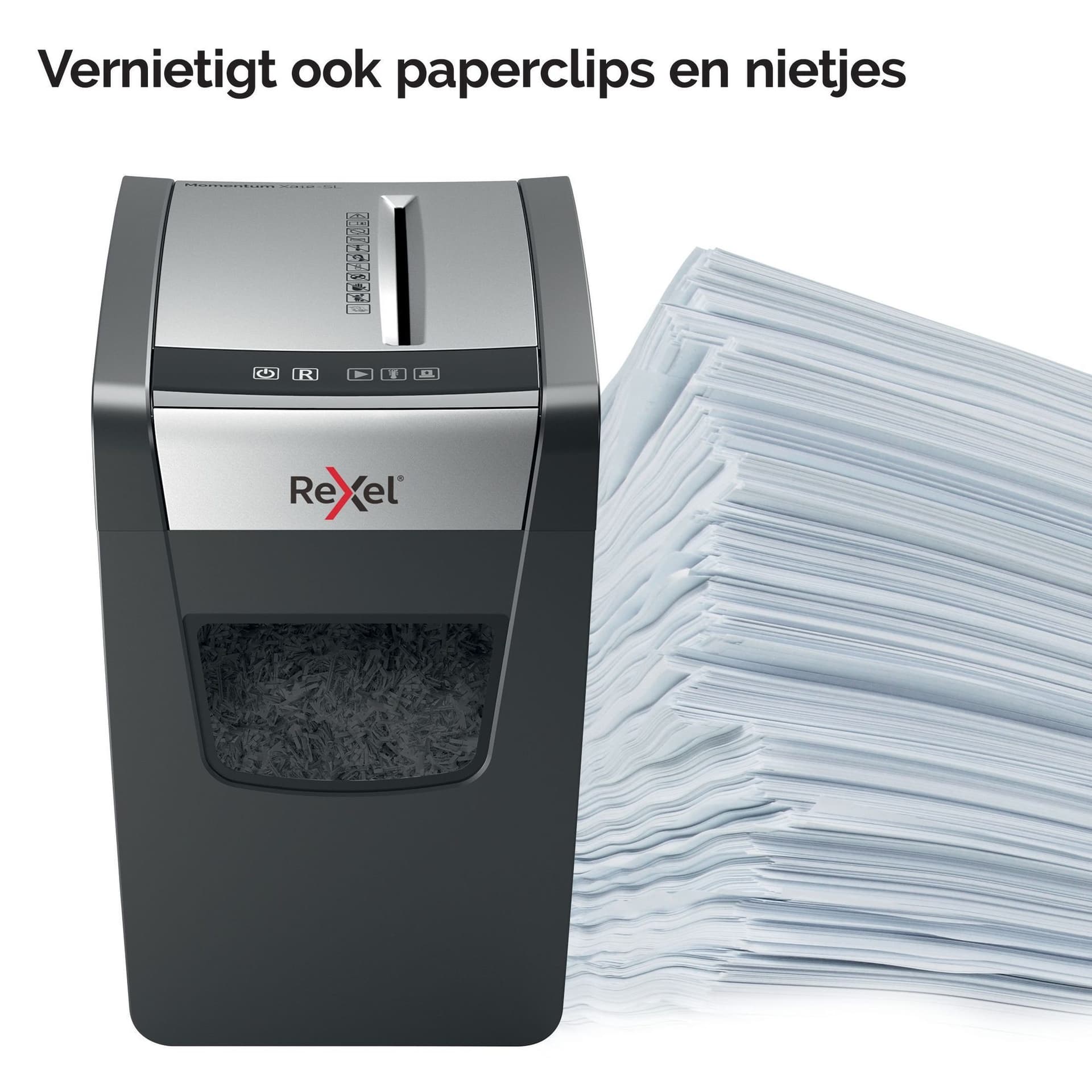 Papiervernietiger Rexel Momentum X312-SL snippers 5x42mm 8