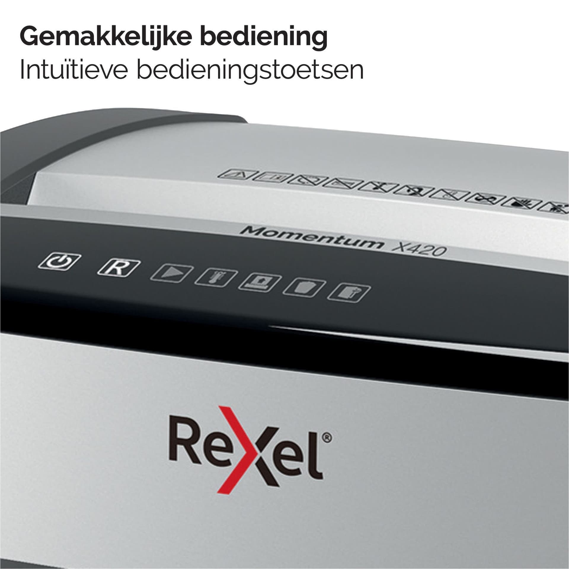 Papiervernietiger Rexel Momentum X420 snippers 4x40mm 5