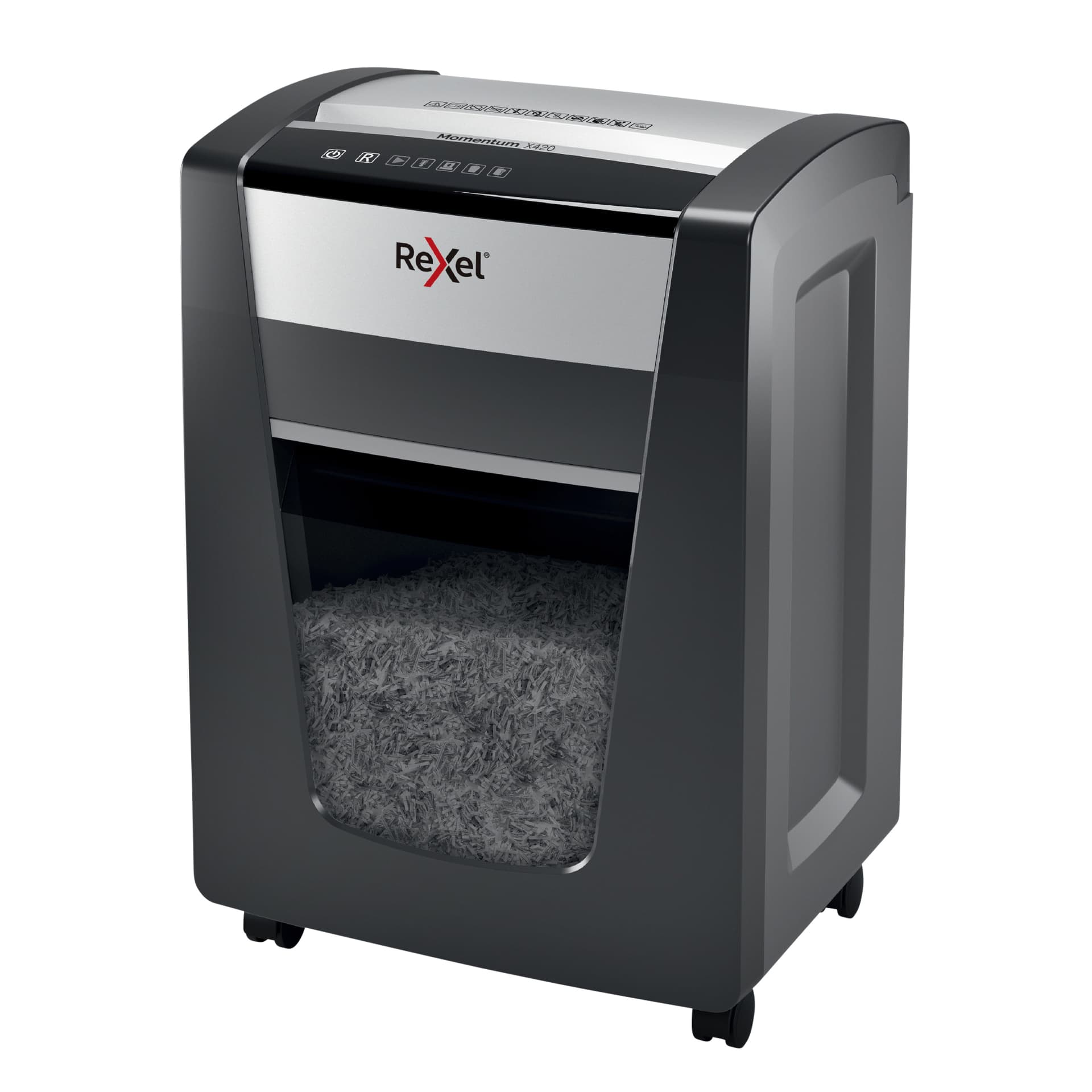 Papiervernietiger Rexel Momentum X420 snippers 4x40mm 2