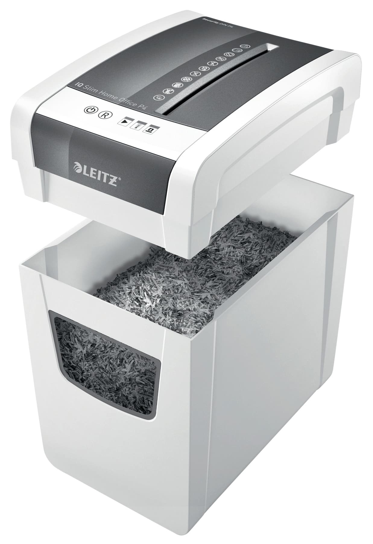 Papiervernietiger Leitz IQ Slim Home Office P4 snippers 4x28mm 3