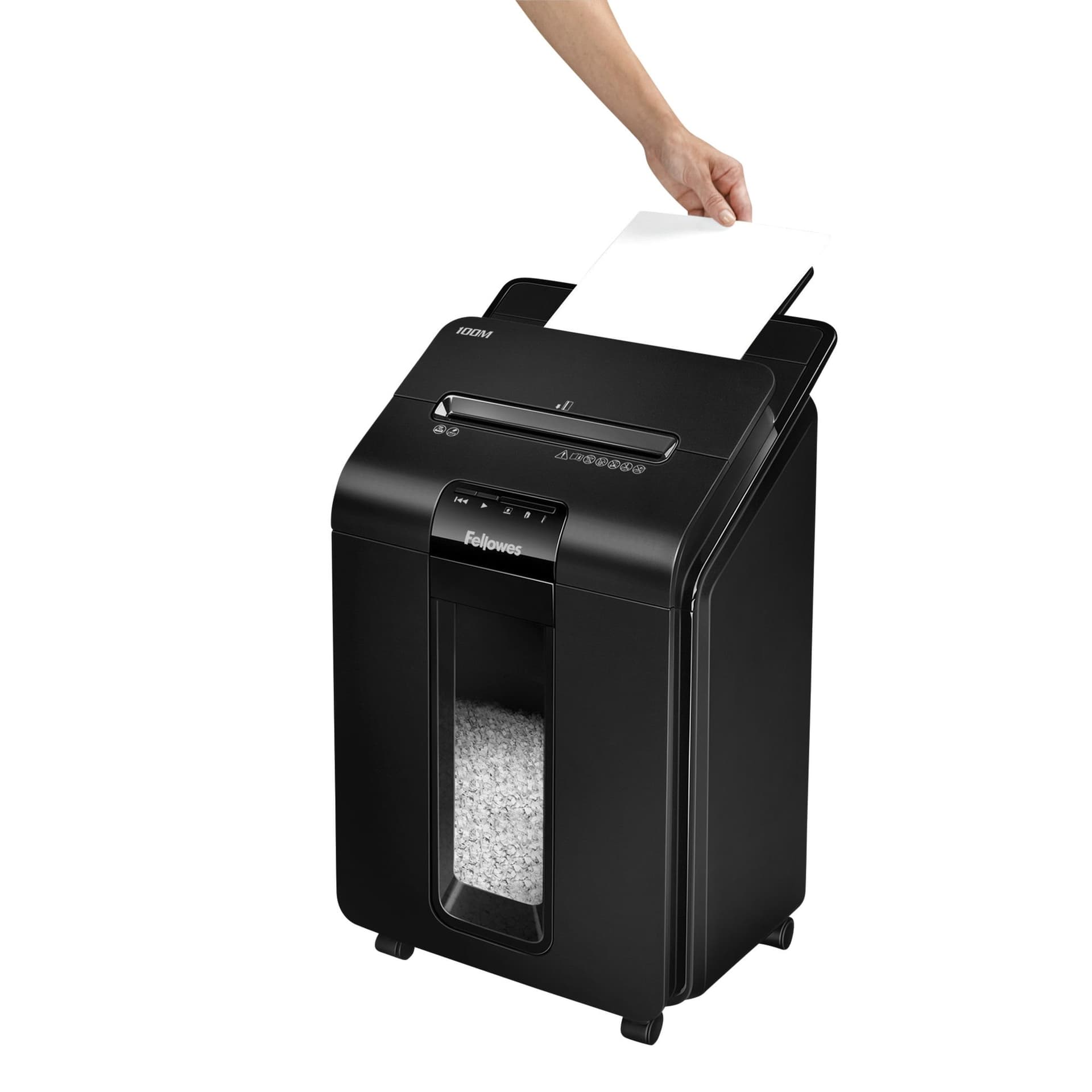 Papiervernietiger Fellowes Automax 100M snippers 4x10mm 4
