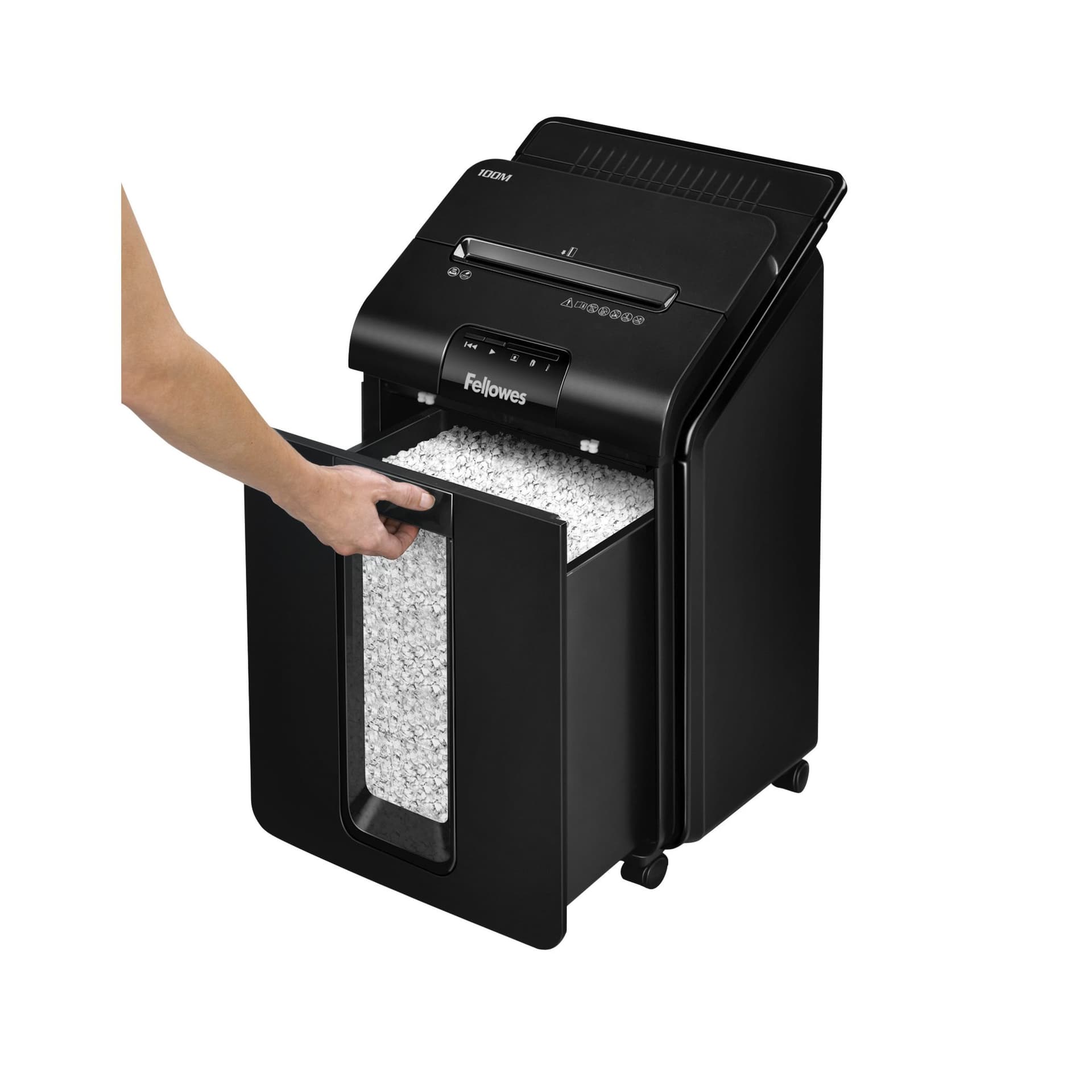 Papiervernietiger Fellowes Automax 100M snippers 4x10mm 5