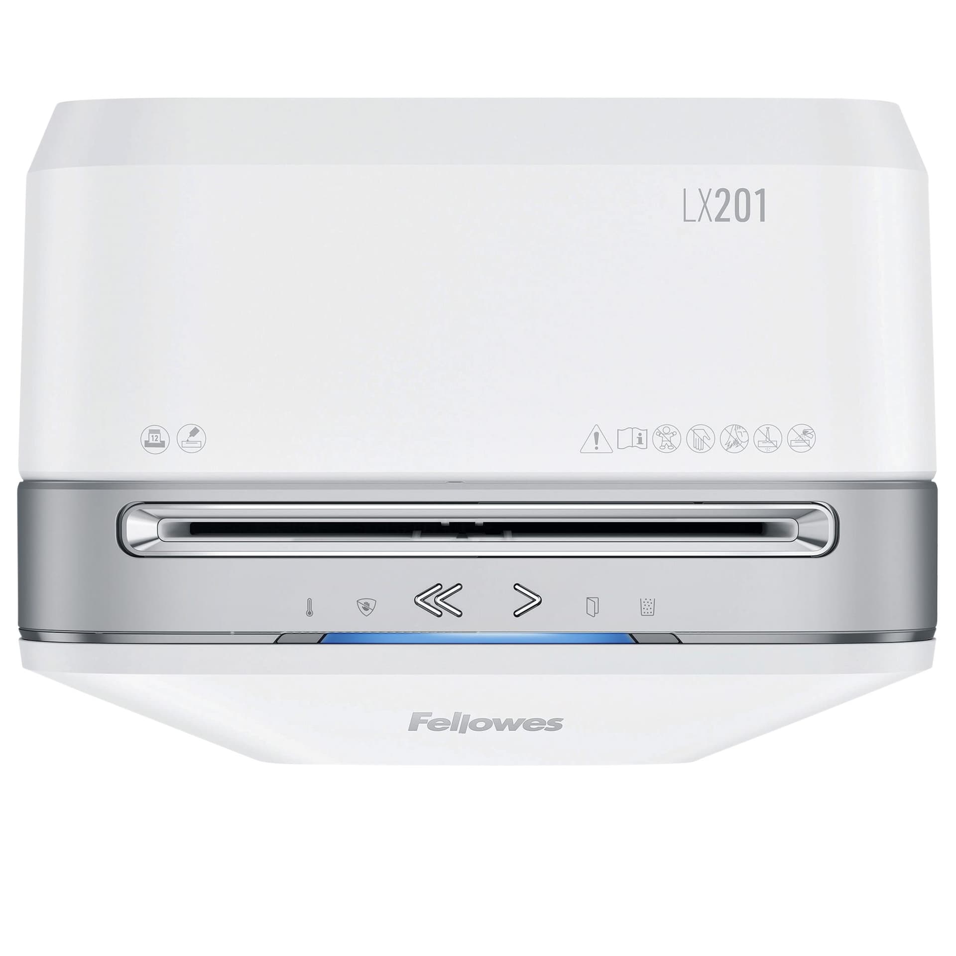 Papiervernietiger Fellowes Powershred LX201 snippers 2x12mm wit 5