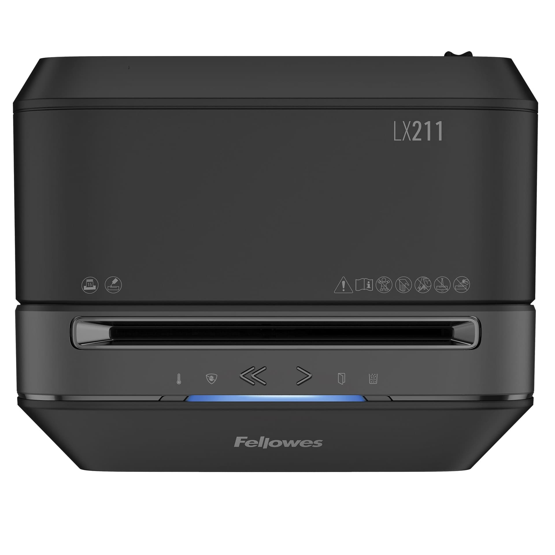 Papiervernietiger Fellowes Powershred LX211 snippers 2x12mm zwart 5