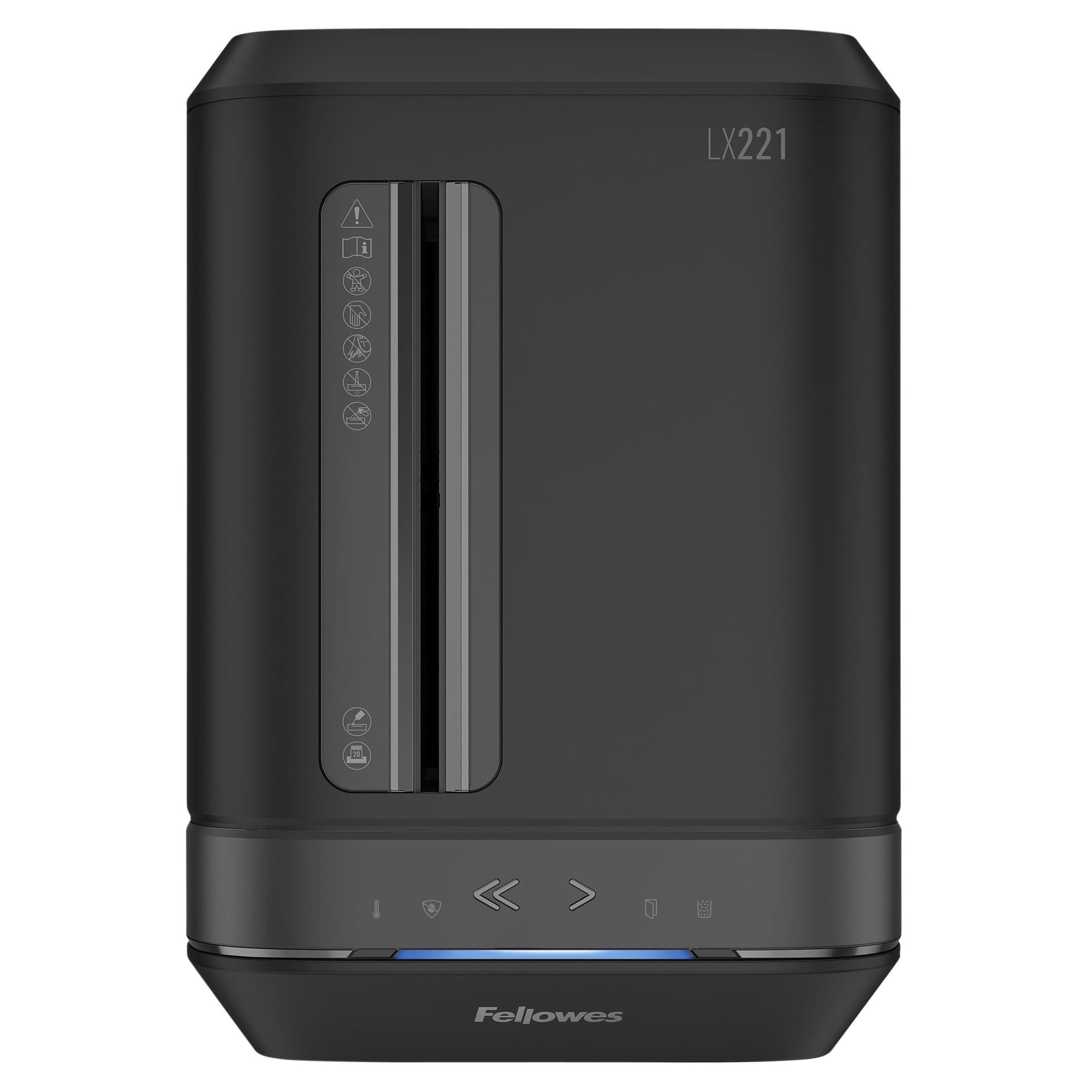 Papiervernietiger Fellowes Powershred LX221 snippers 2x12mm zwart 5
