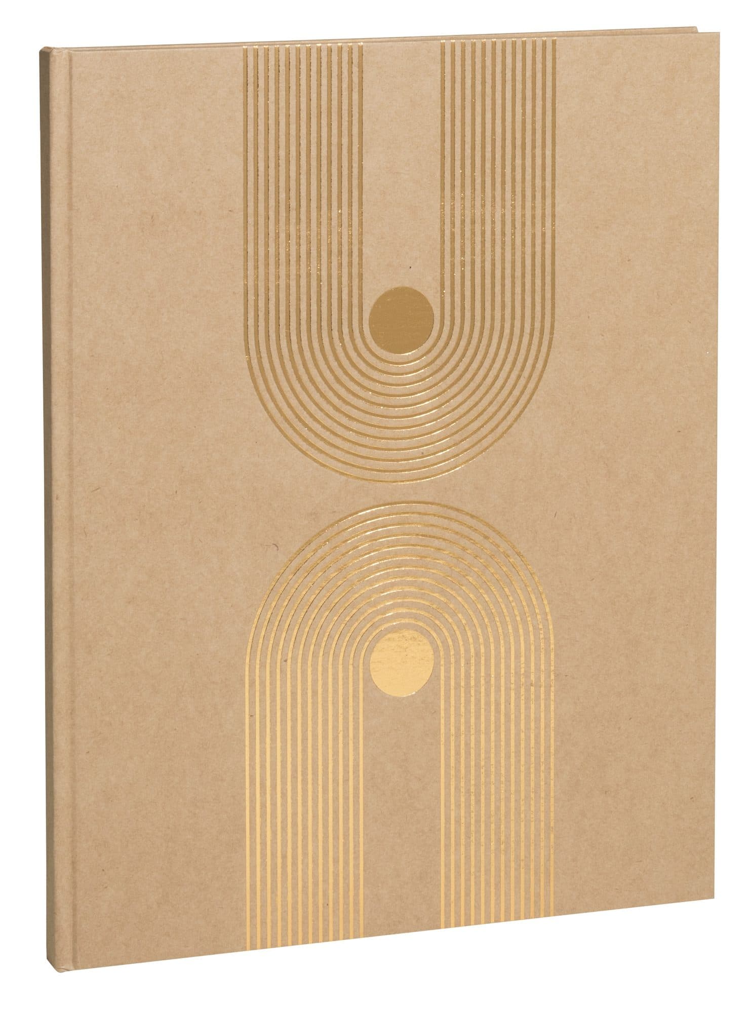 Gastenboek Exacompta Graphik 270x220mm blanco kraft 2