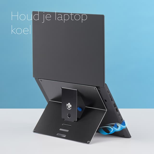 Laptopstandaard R-Go Riser Attachable 3