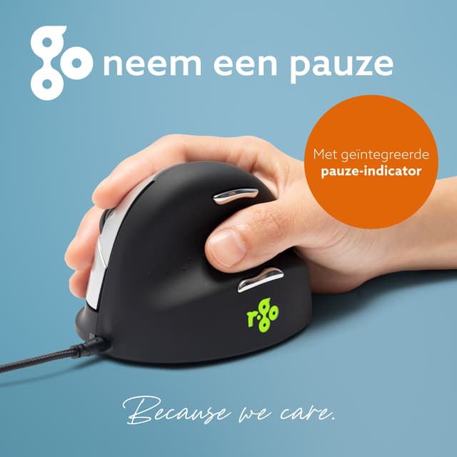 Ergonomisch muis R-Go HE Break Draad Rechts L 3