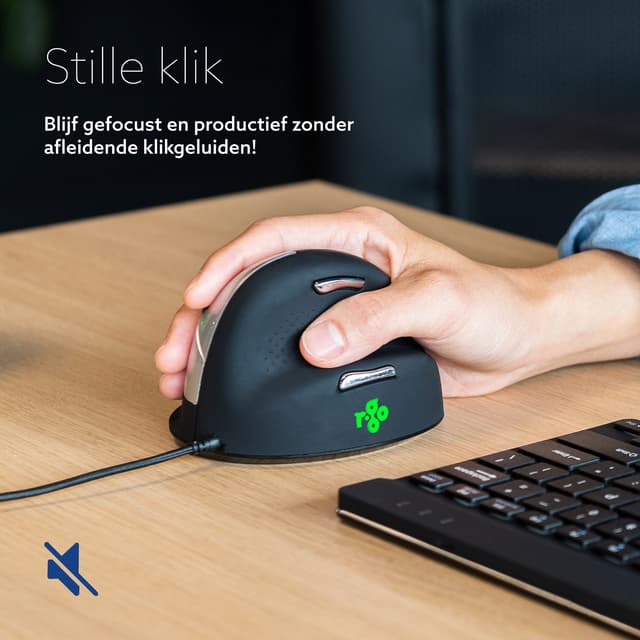 Ergonomisch muis R-Go HE Break Draad Rechts L 4