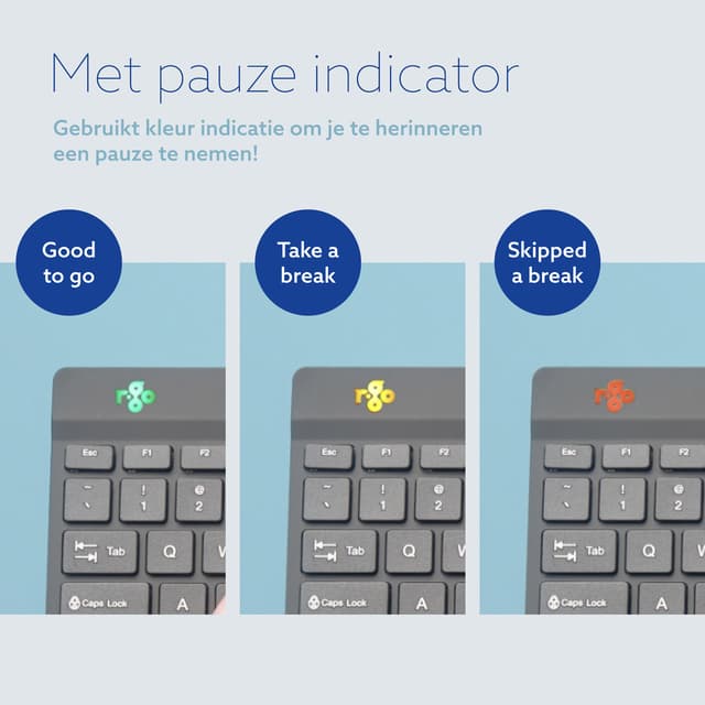 Toetsenbord R-Go Ergonomisch Split Break QWERTY 3