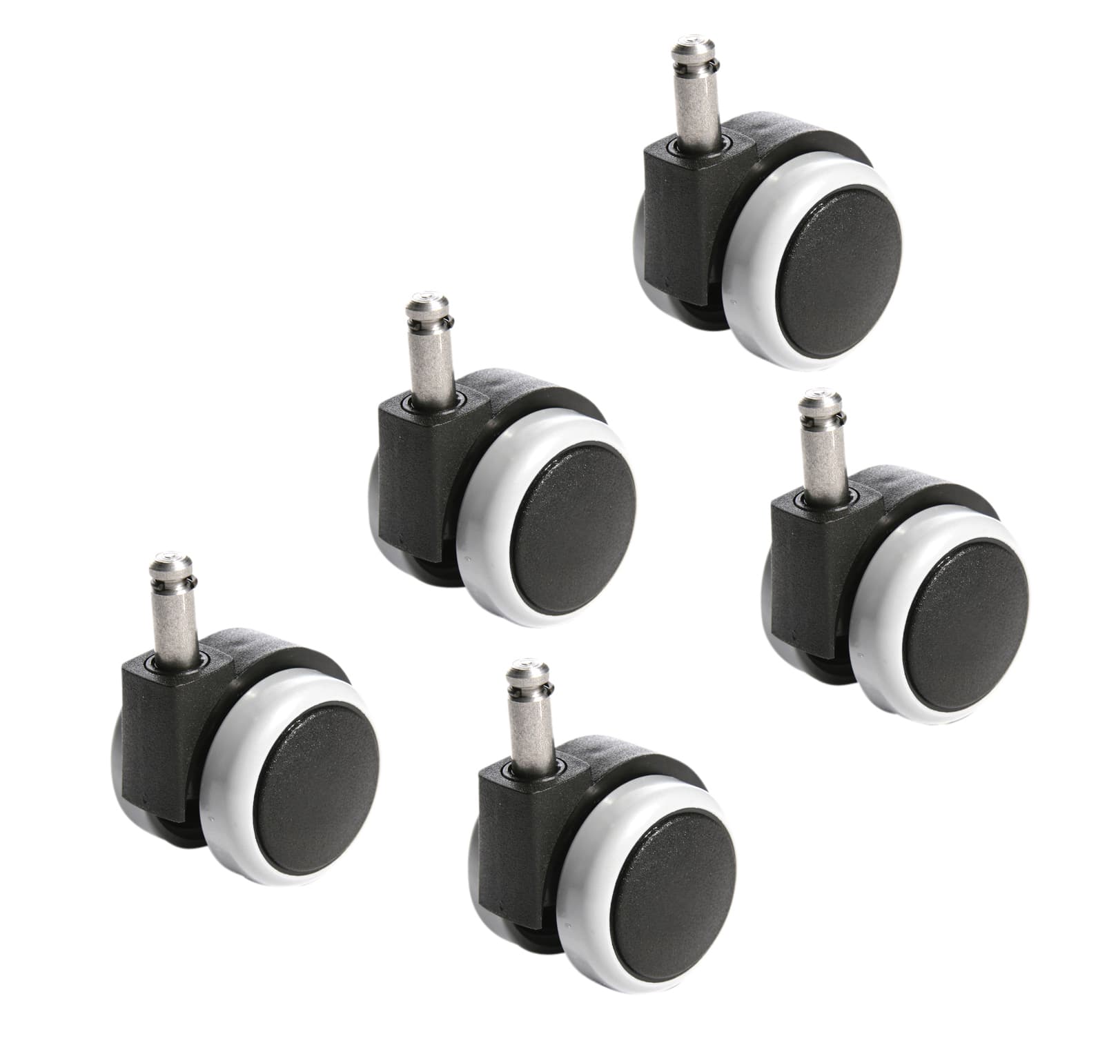 Bureaustoelwiel Topstar GAP tbv harde vloer 10mm 5 stuks 2