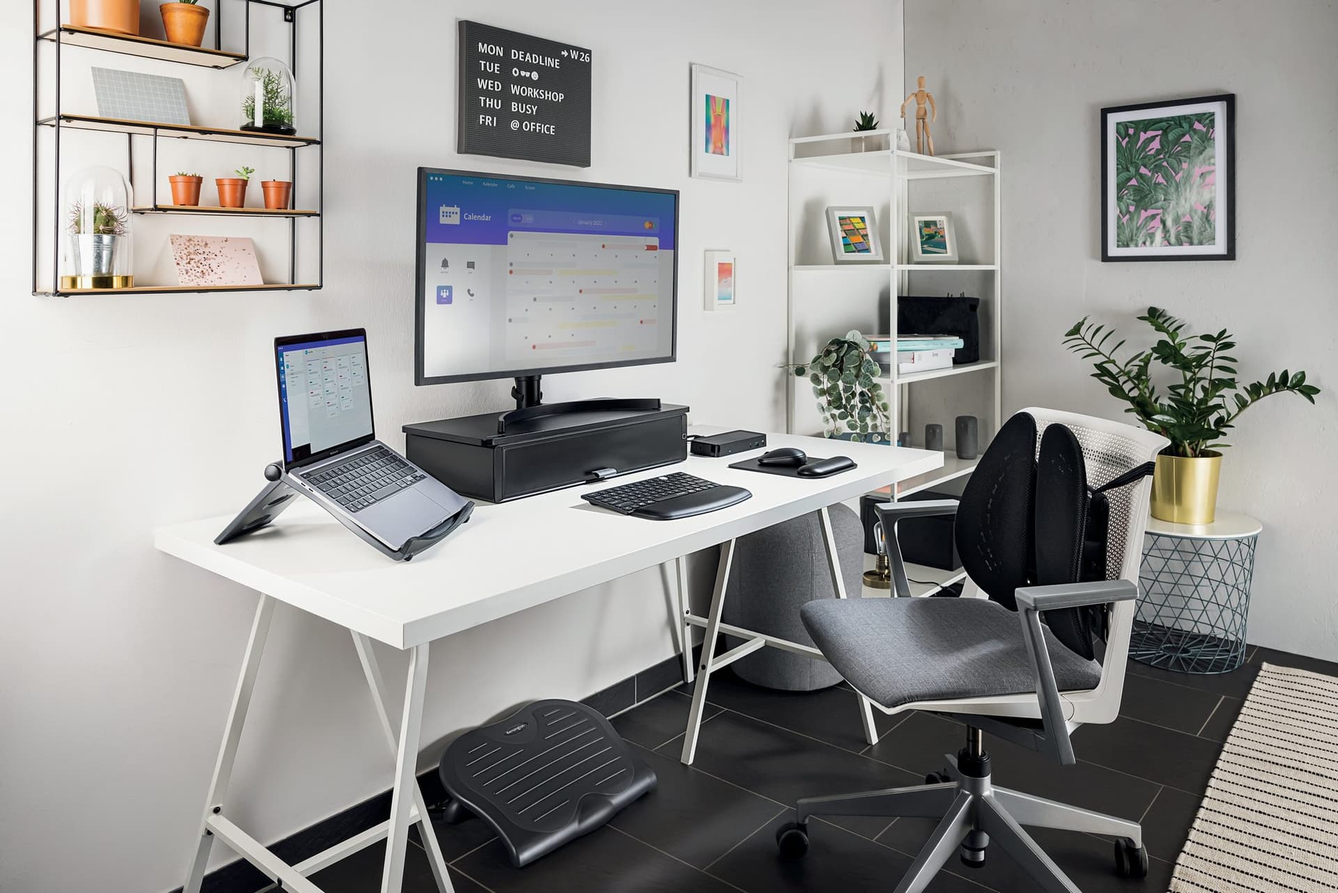Voetensteun Kensington SoleSaver zwart 5