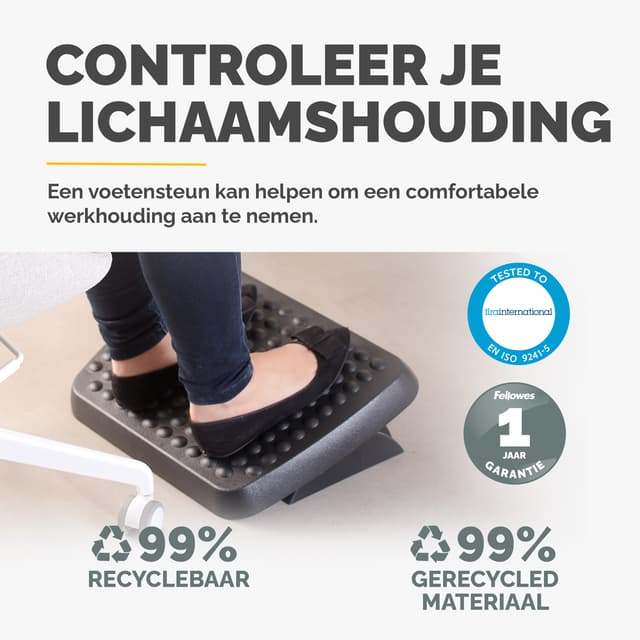 Voetensteun Fellowes standaard 2