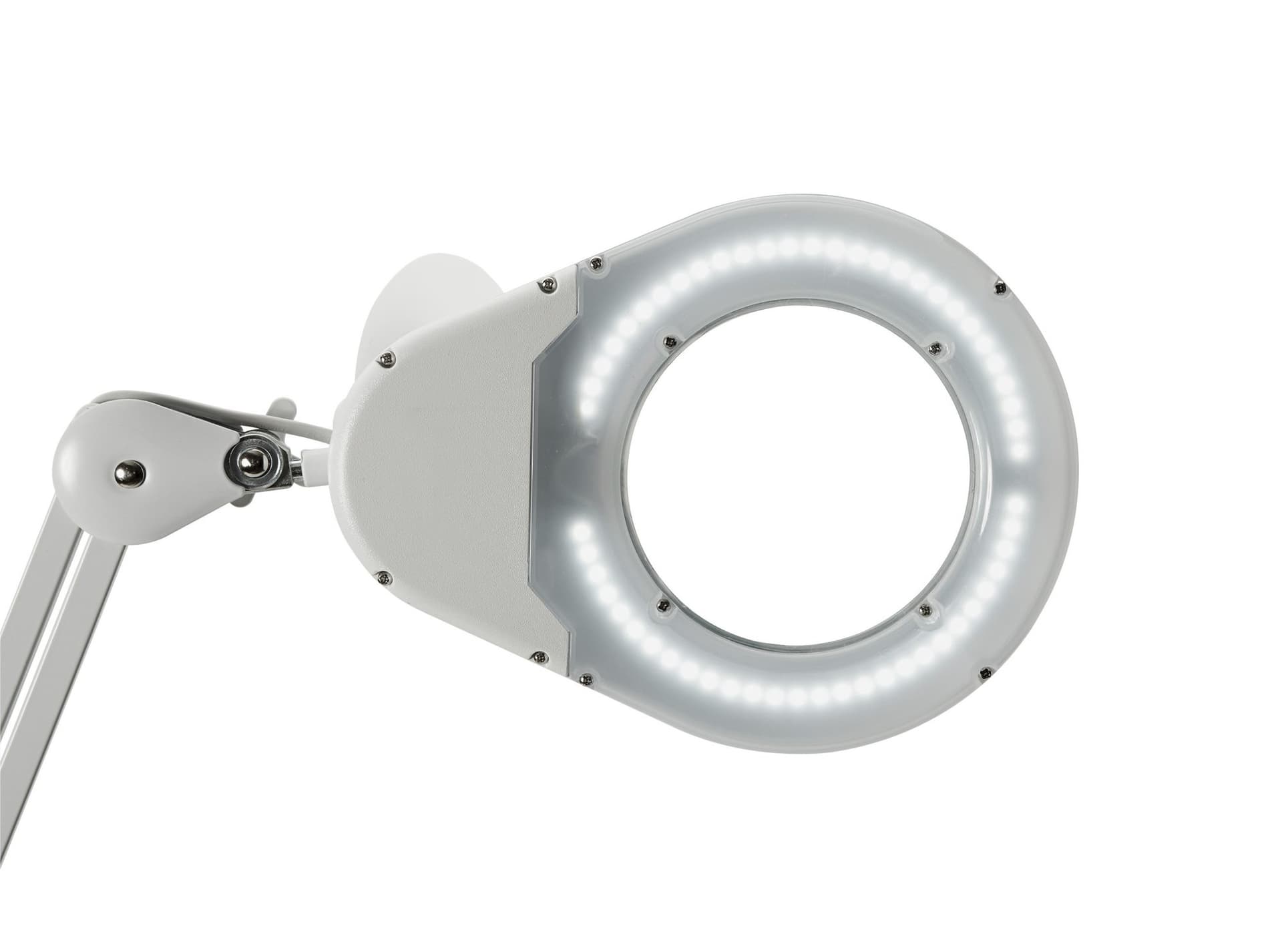 Loeplamp MAUL Viso LED tafelklem wit 2