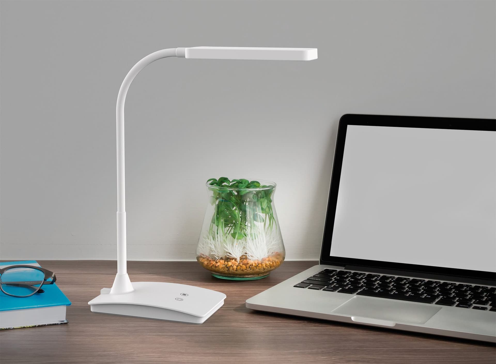Bureaulamp MAUL Pearly LED voet dimbaar colour vario wit 5