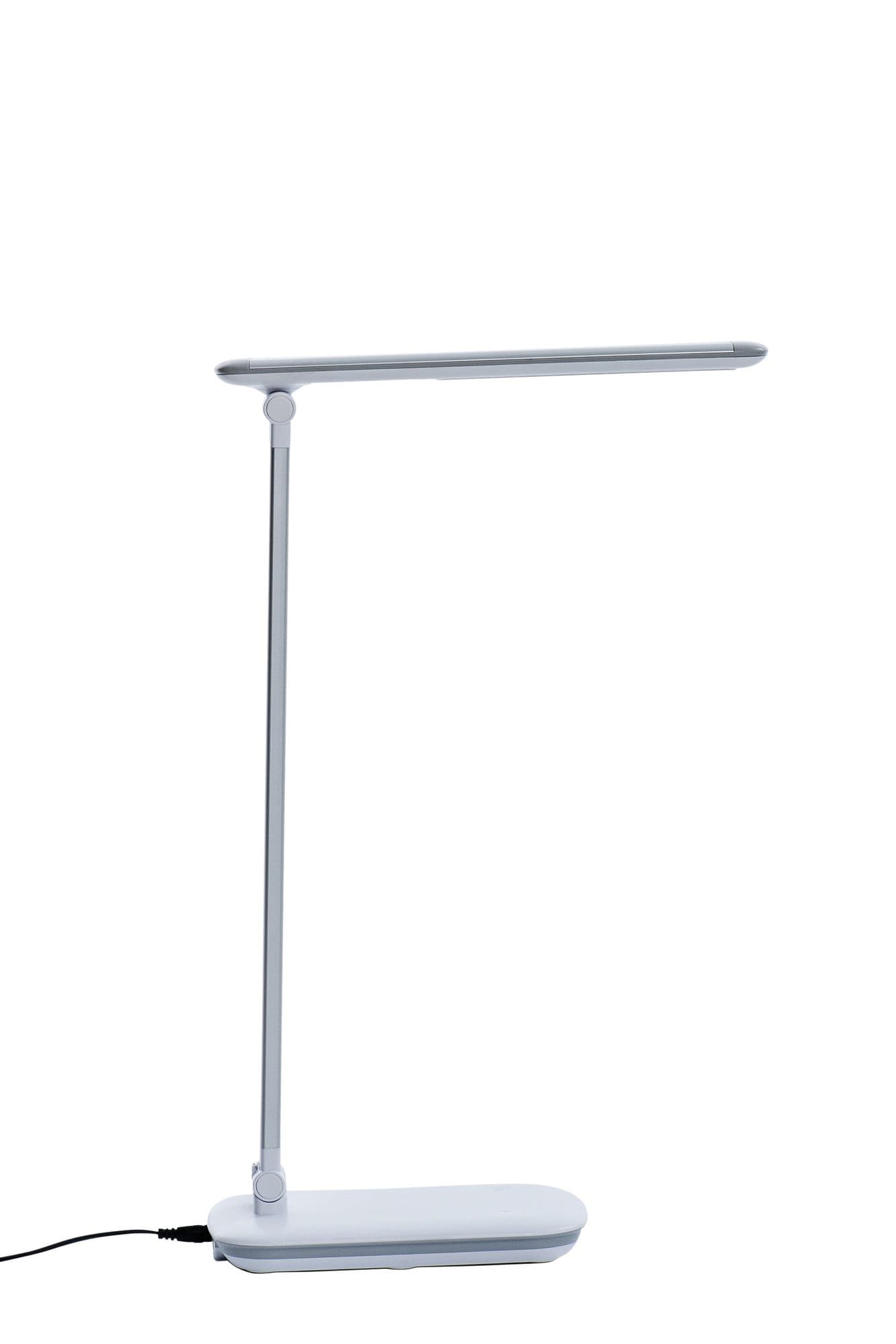 Bureaulamp MAUL Jazzy LED voet dimbaar + usbpoort wit 5