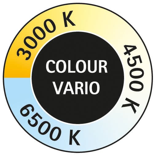 Bureaulamp MAUL Grace LED voet dimbaar colour vario zilver 9
