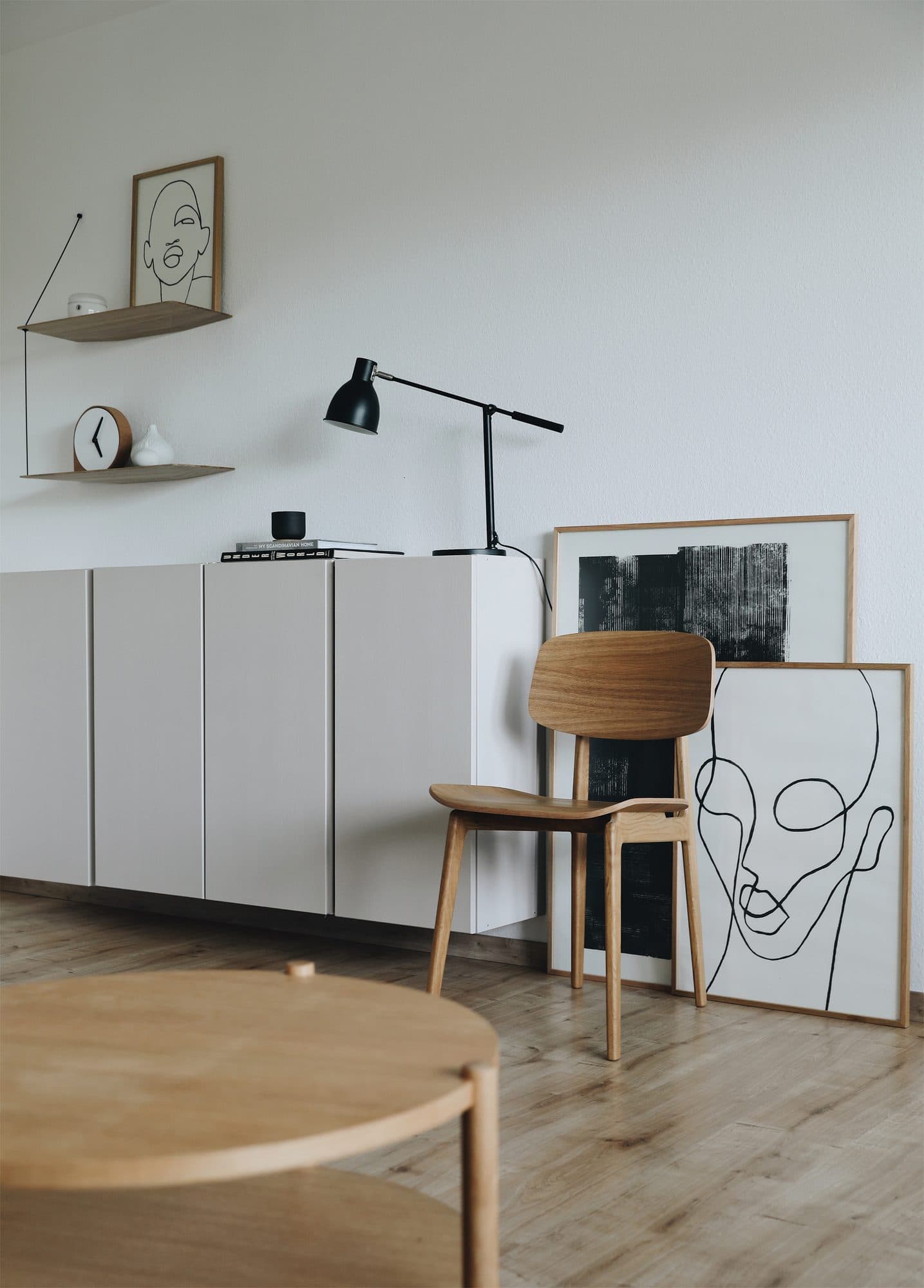 Bureaulamp MAUL Finja excl. LED lamp voet zwart 3