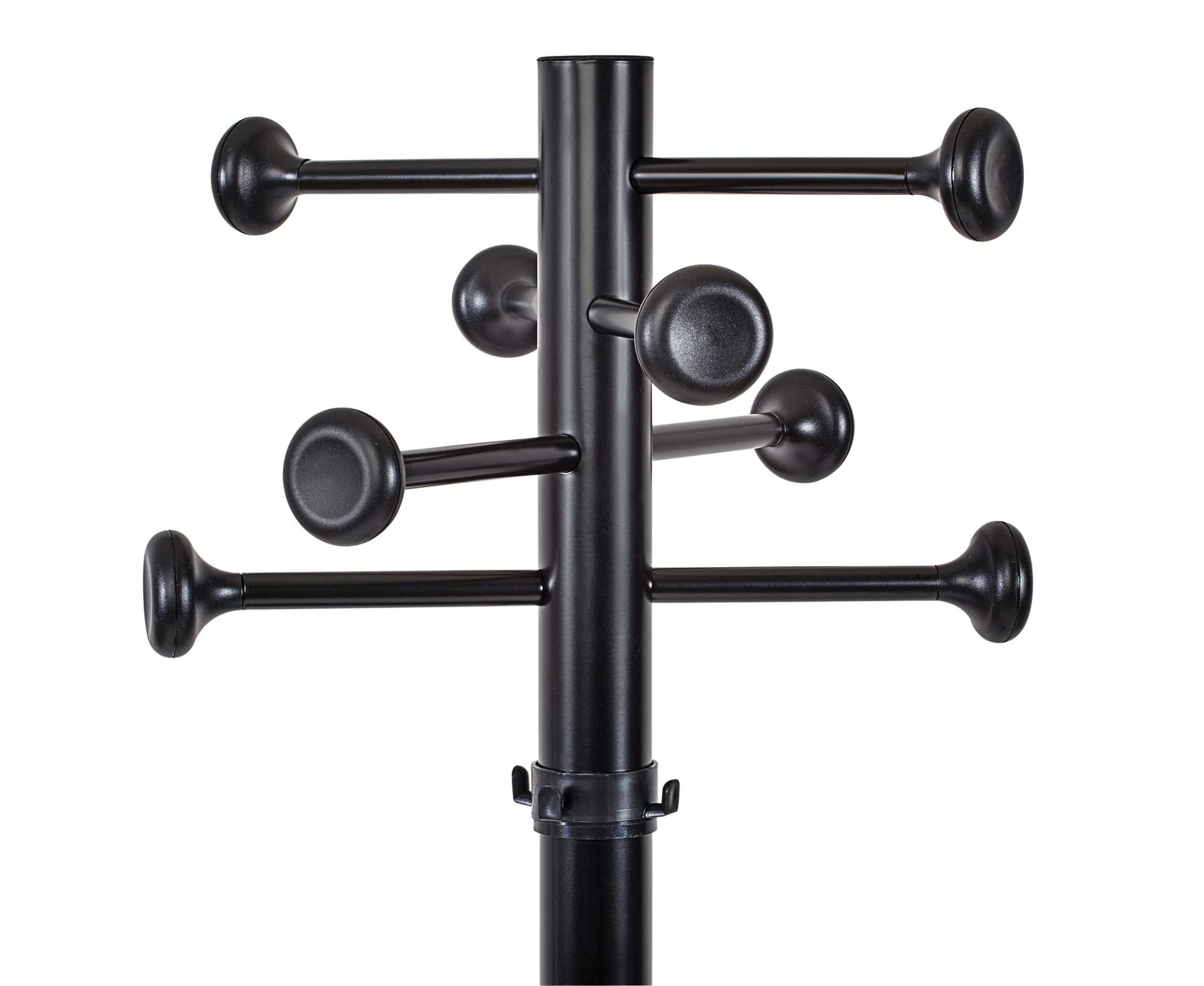 Kapstok MAUL Grando staand 175cm 16 haken zwart RAL9004 2