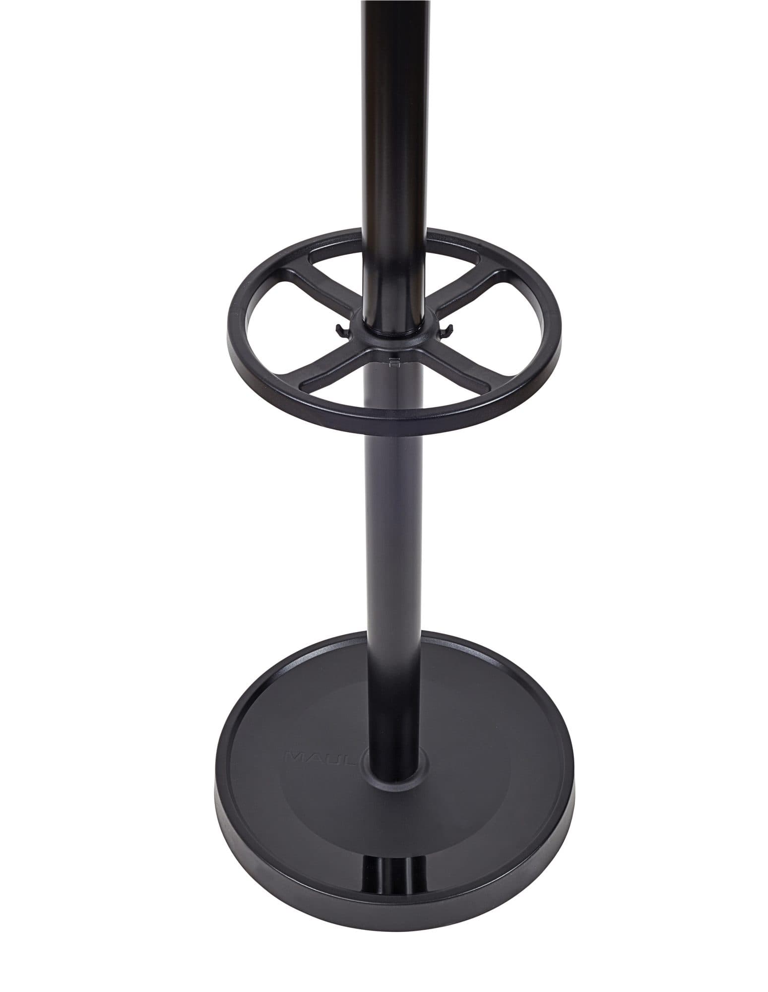 Kapstok MAUL Grando staand 175cm 16 haken zwart RAL9004 3