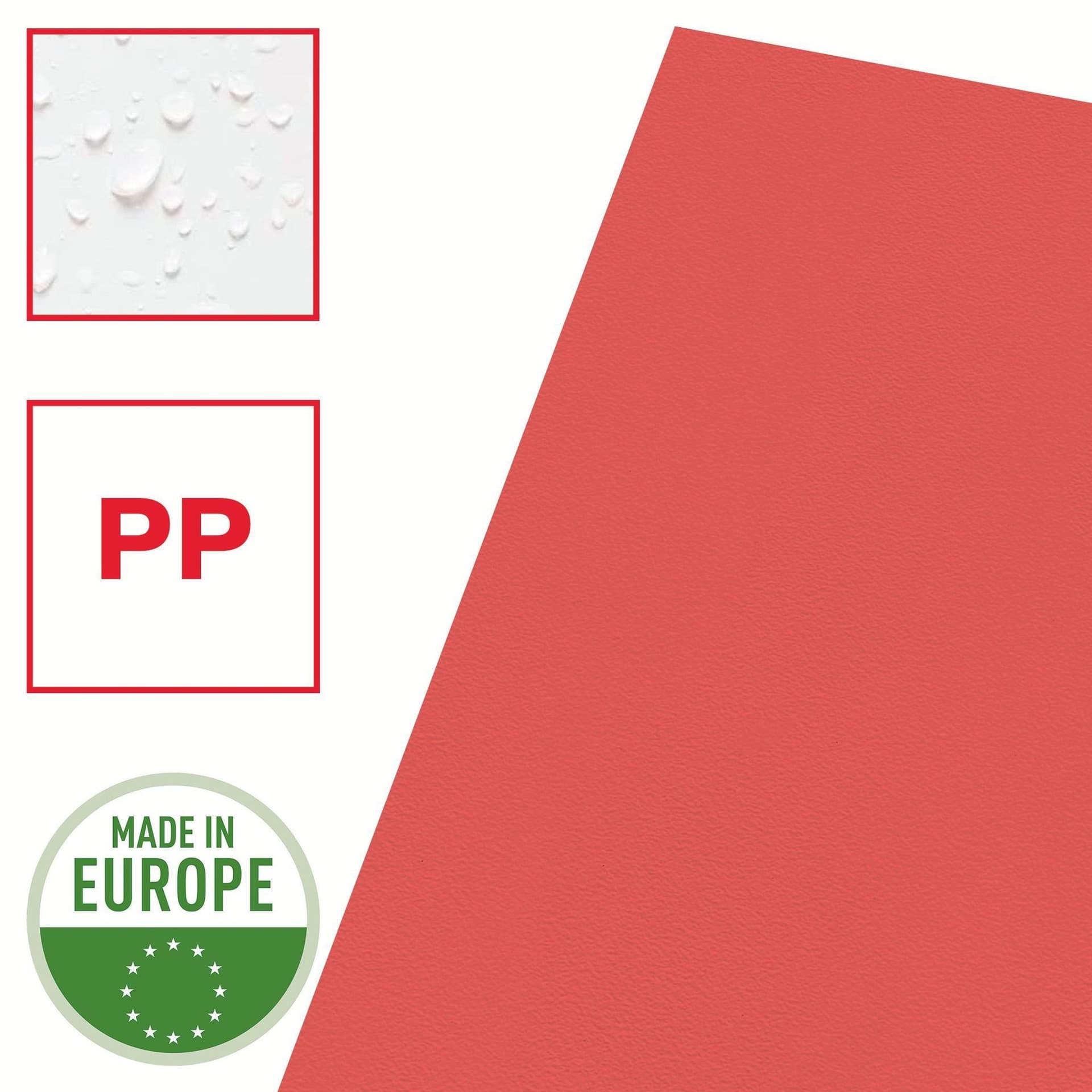 Insteekmap L-model Esselte standaard A4 0.11mm PP rood 100 stuks 5
