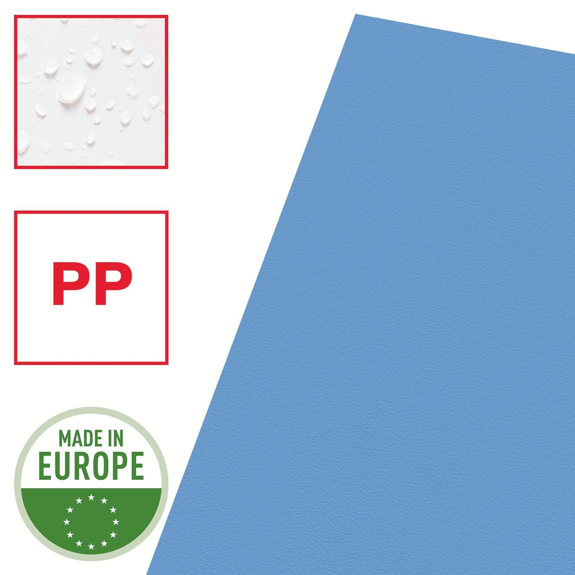 Insteekmap L-model Esselte standaard A4 0.11mm PP blauw 100 stuks 5