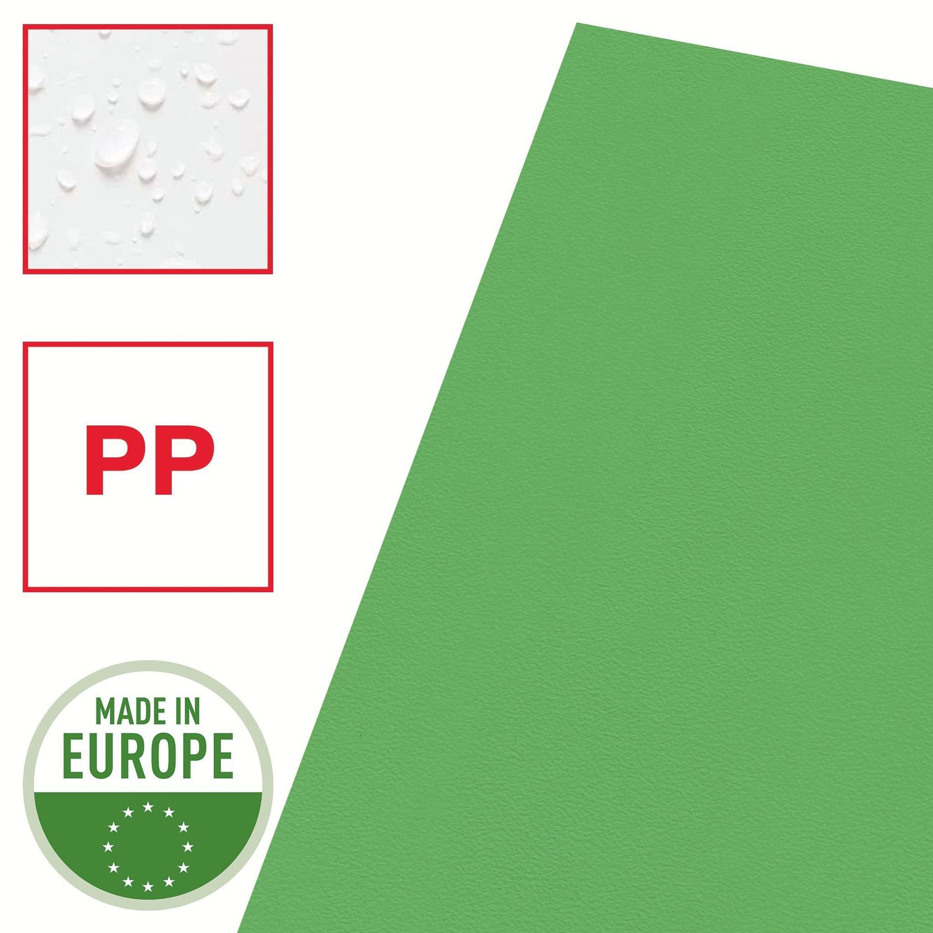Insteekmap L-model Esselte standaard A4 0.11mm PP groen 100 stuks 5