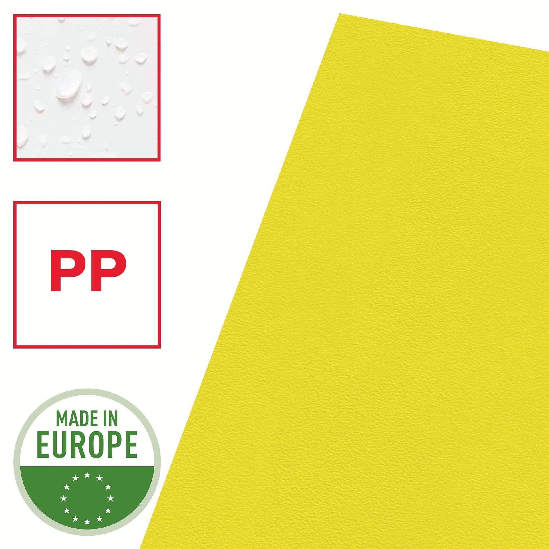 Insteekmap L-model Esselte standaard A4 0.11mm PP geel 100 stuks 5