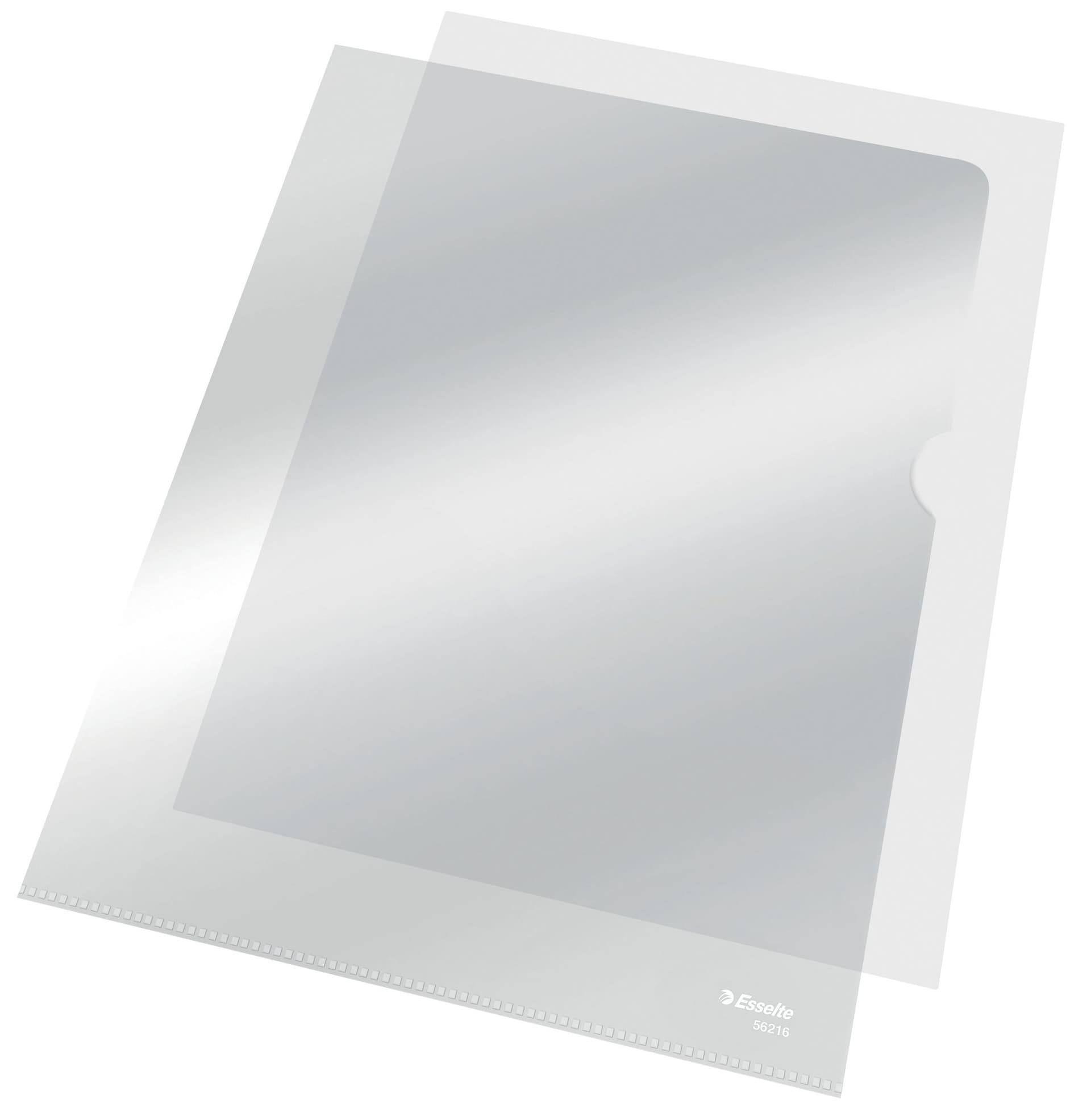 Insteekmap L-model Esselte standaard copy safe 0.11mm PP  A4 transparant 10 stuks 2