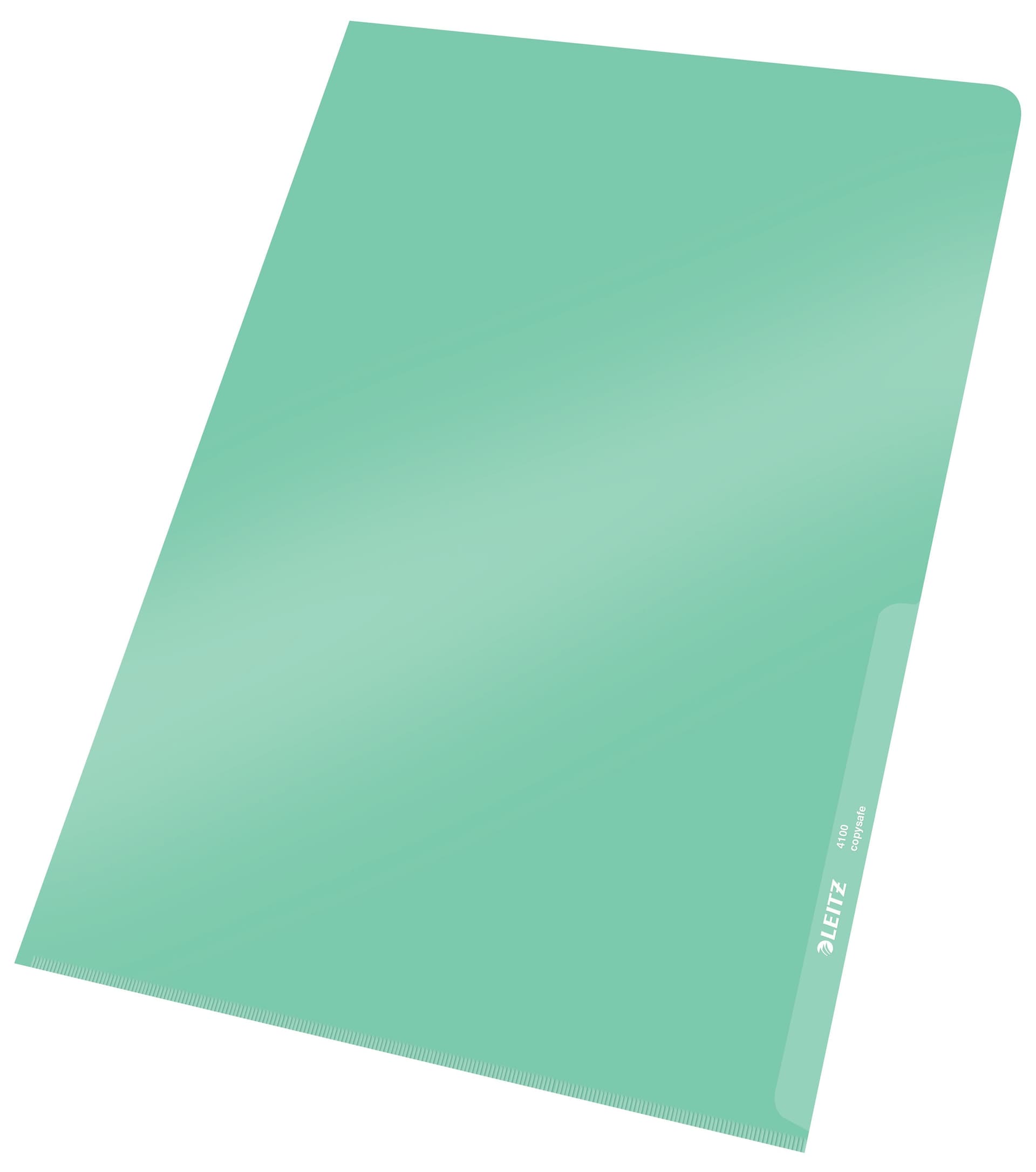 Insteekmap L-model Leitz Premium copy safe 0.15mm PVC A4 groen 100 stuks 3
