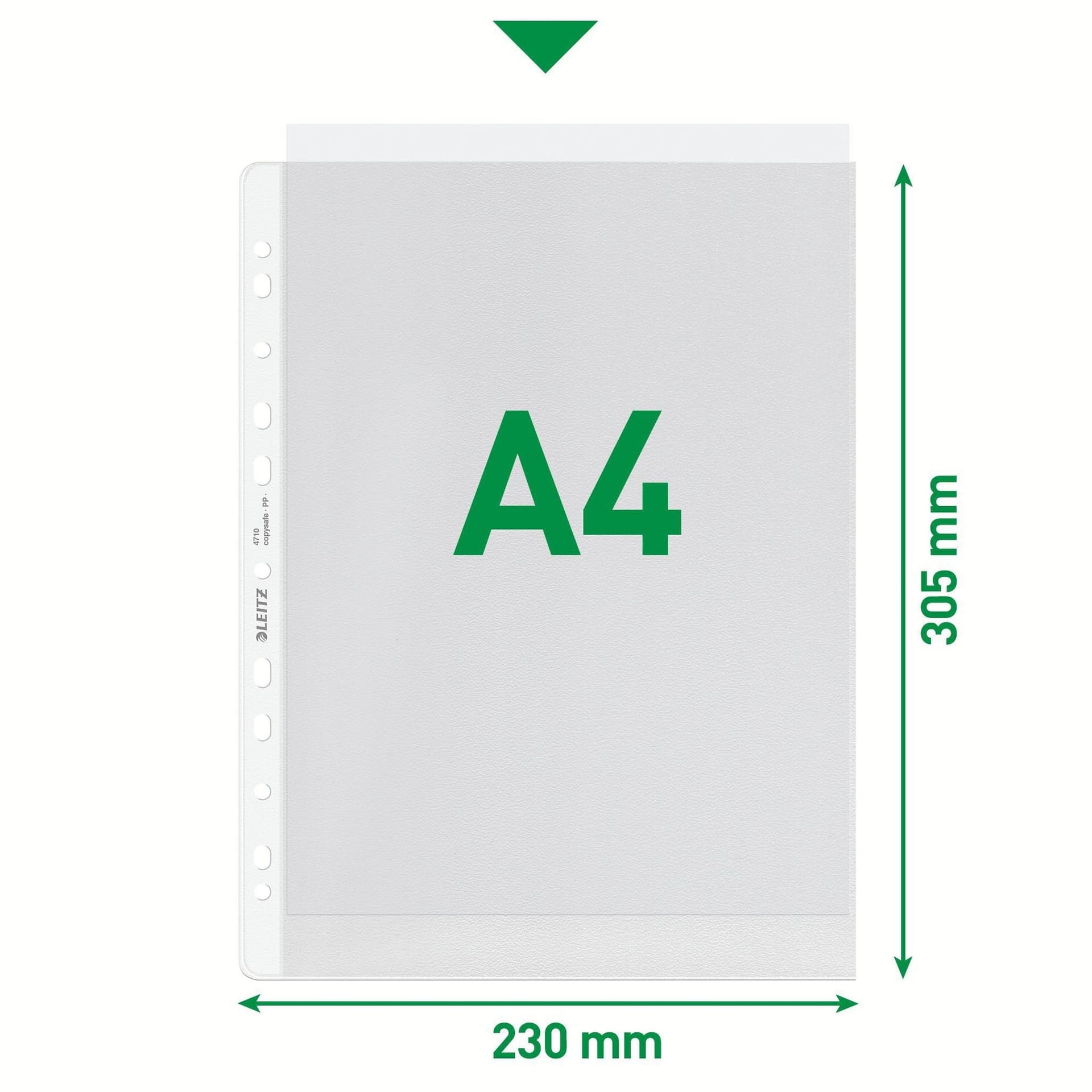 Showtas Leitz Premium copy safe 0.13mm PP A4 100 stuks 2