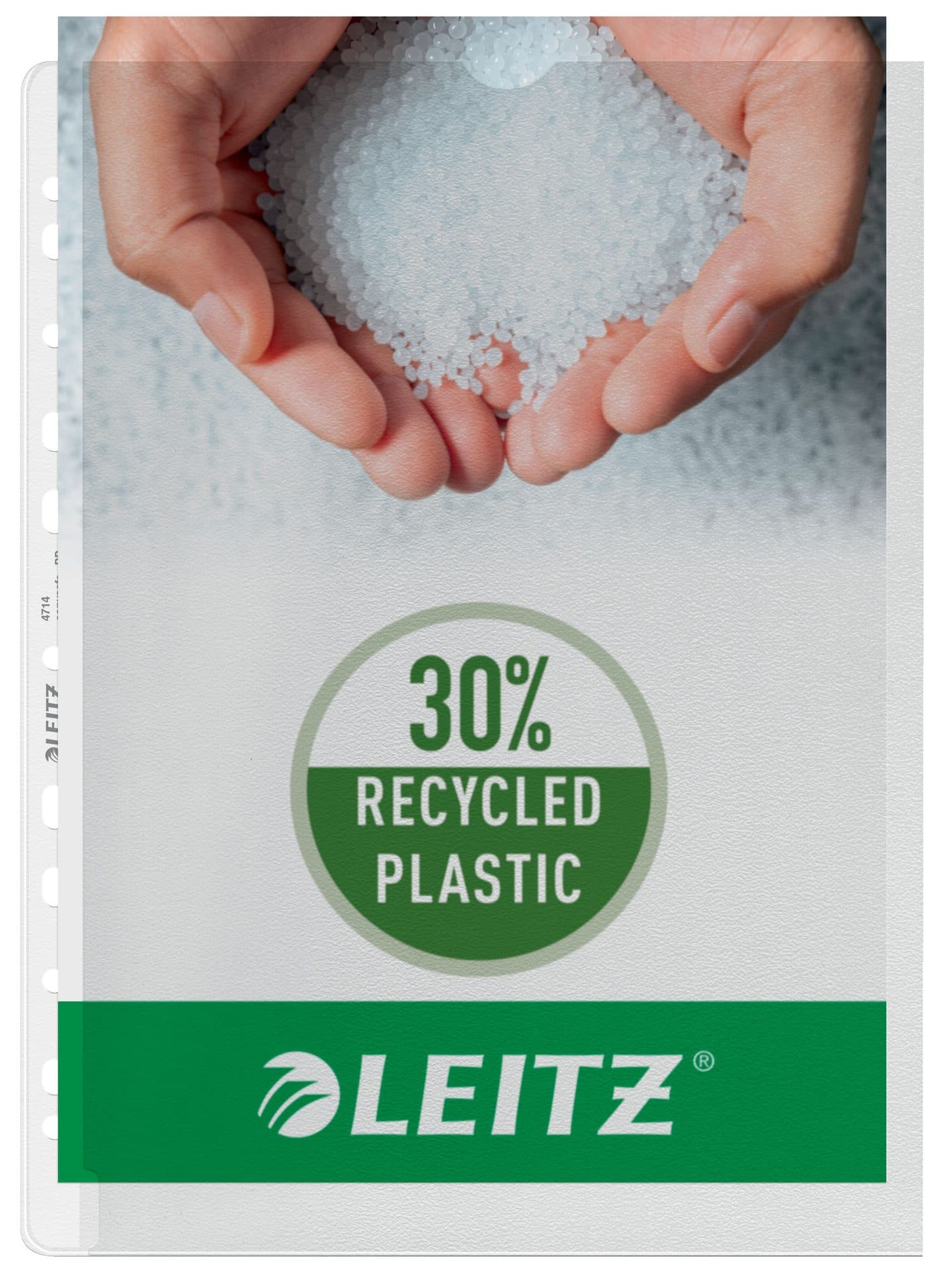 Showtas Leitz Premium links open 0.13mm PP A4 transparant 100 stuks 2