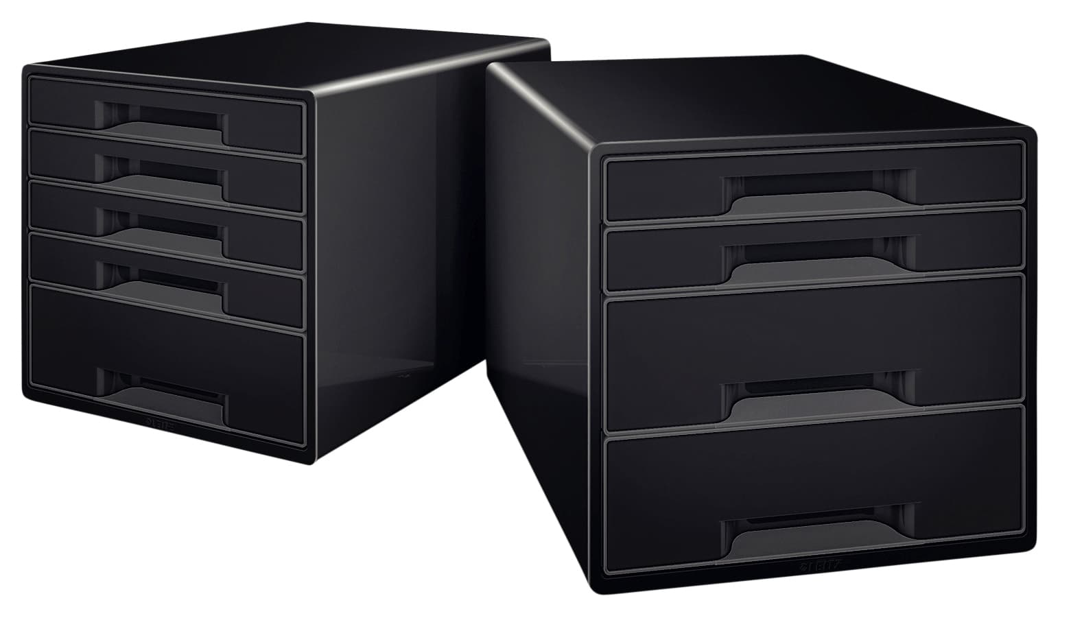 Ladenblok Leitz WOW CUBE A4 maxi 4 laden zwart 3