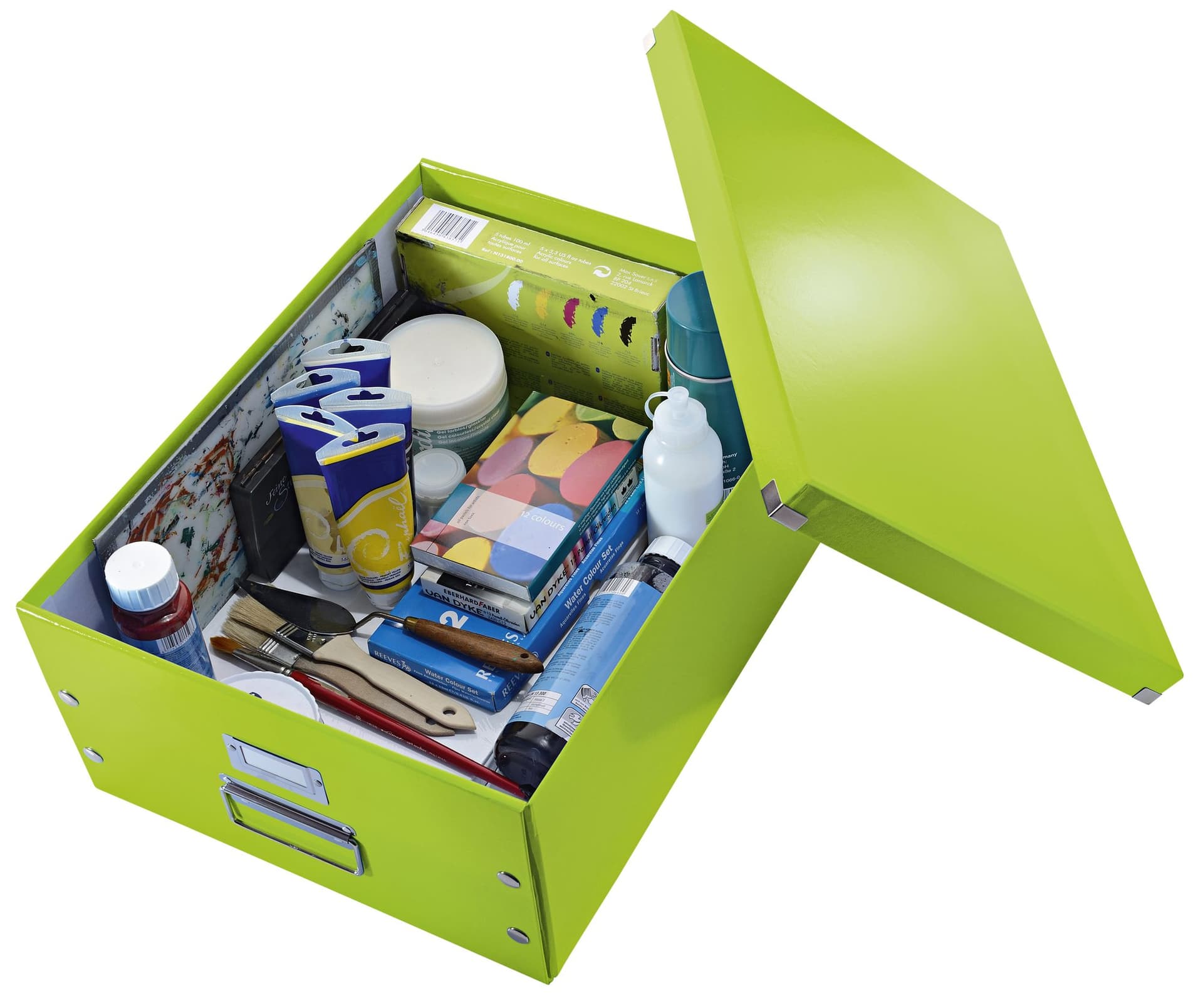 Opbergdoos Leitz Click & Store WOW groot 369x200x482mm groen 2