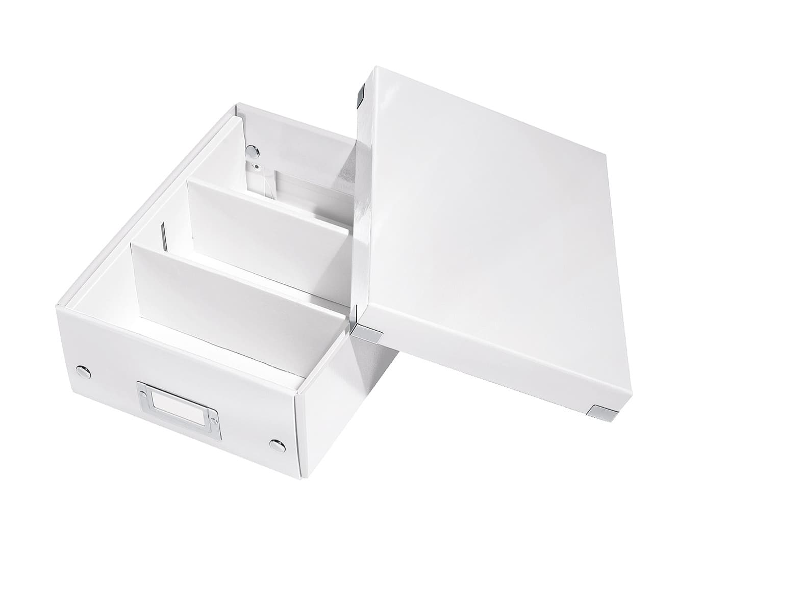 Sorteerbox Leitz WOW Click & Store 220x100x282mm gerecycled karton wit 2