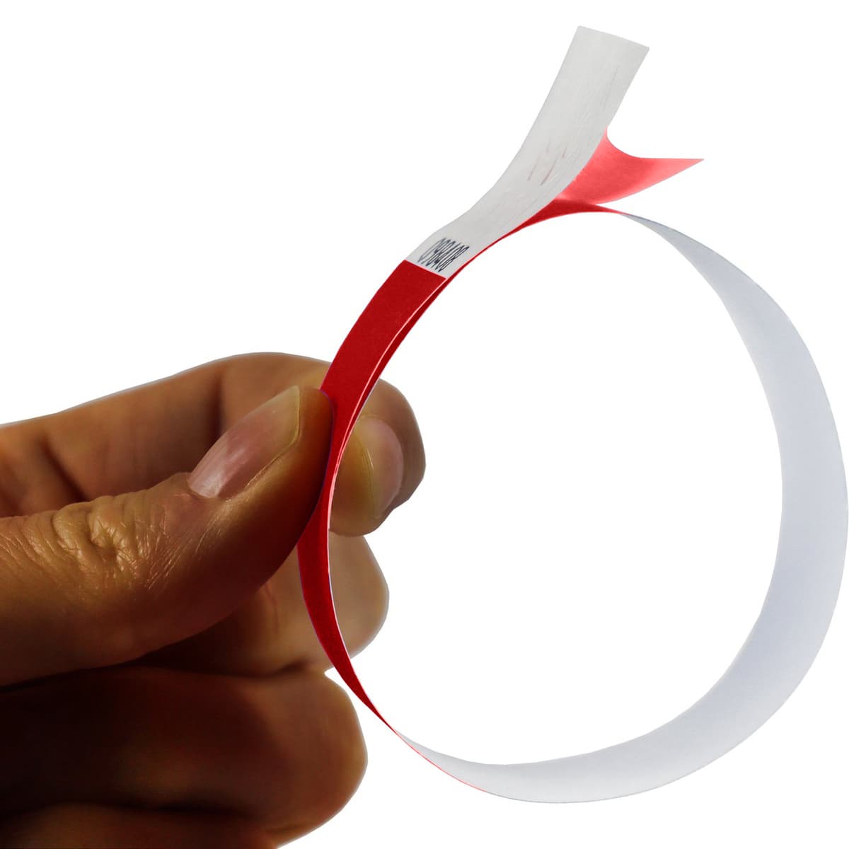 Polsband Combicraft Tyvek rood 100 stuks 2