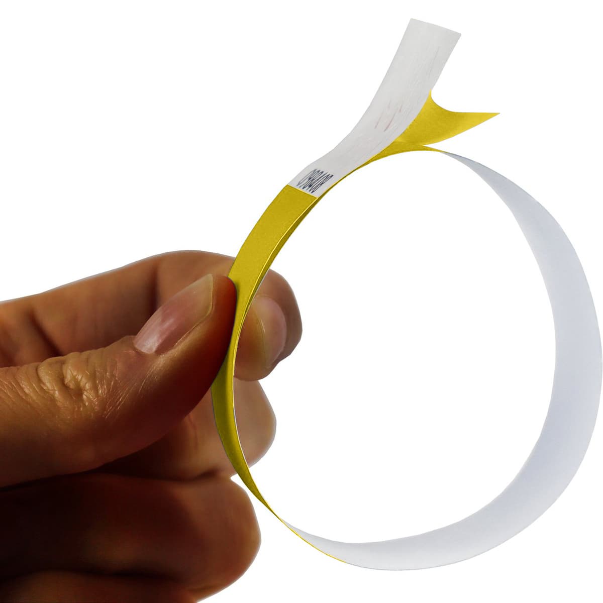 Polsband Combicraft Tyvek geel 100 stuks 2