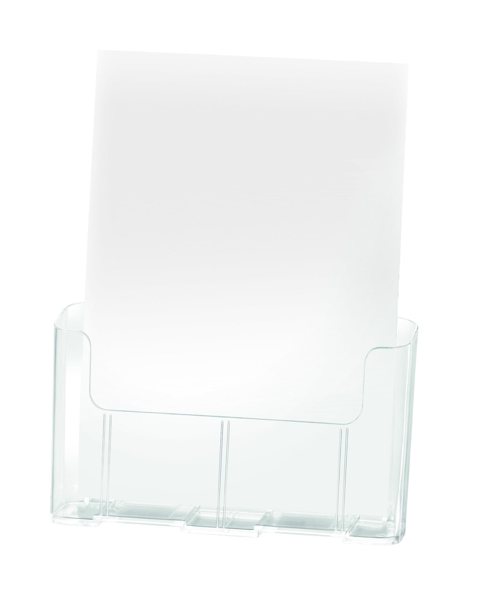 Folderhouder Quantore A4 transparant 2
